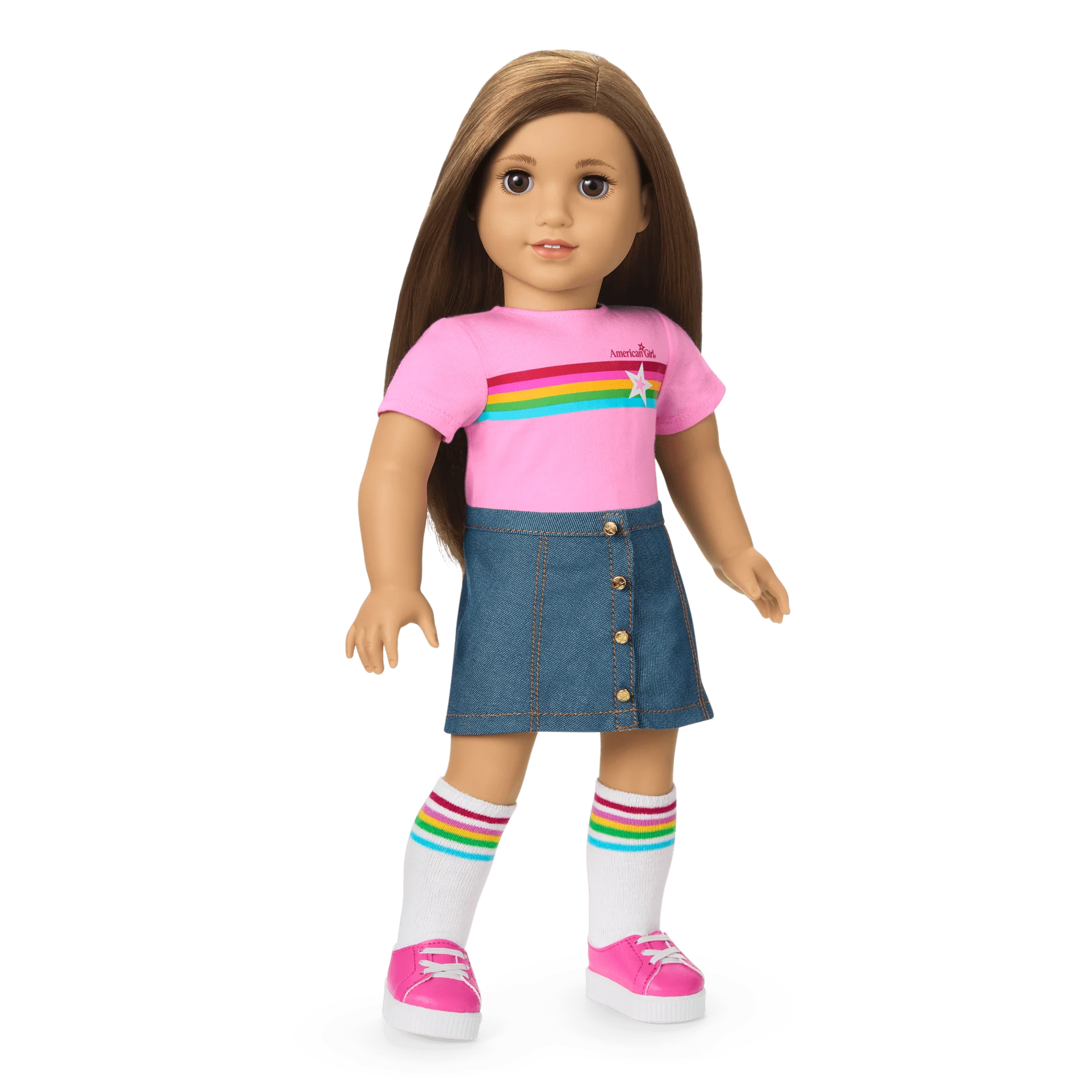 Truly Me™ 18-inch Doll #107 with straight brown hair 11 Truly Me™ 18-inch Doll #107 with straight brown hair