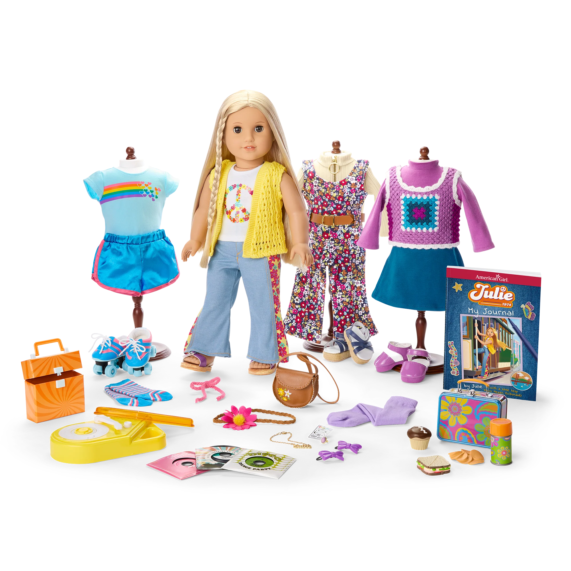 Julie’s™ Sunny ’70s Gift Set (Historical Characters)