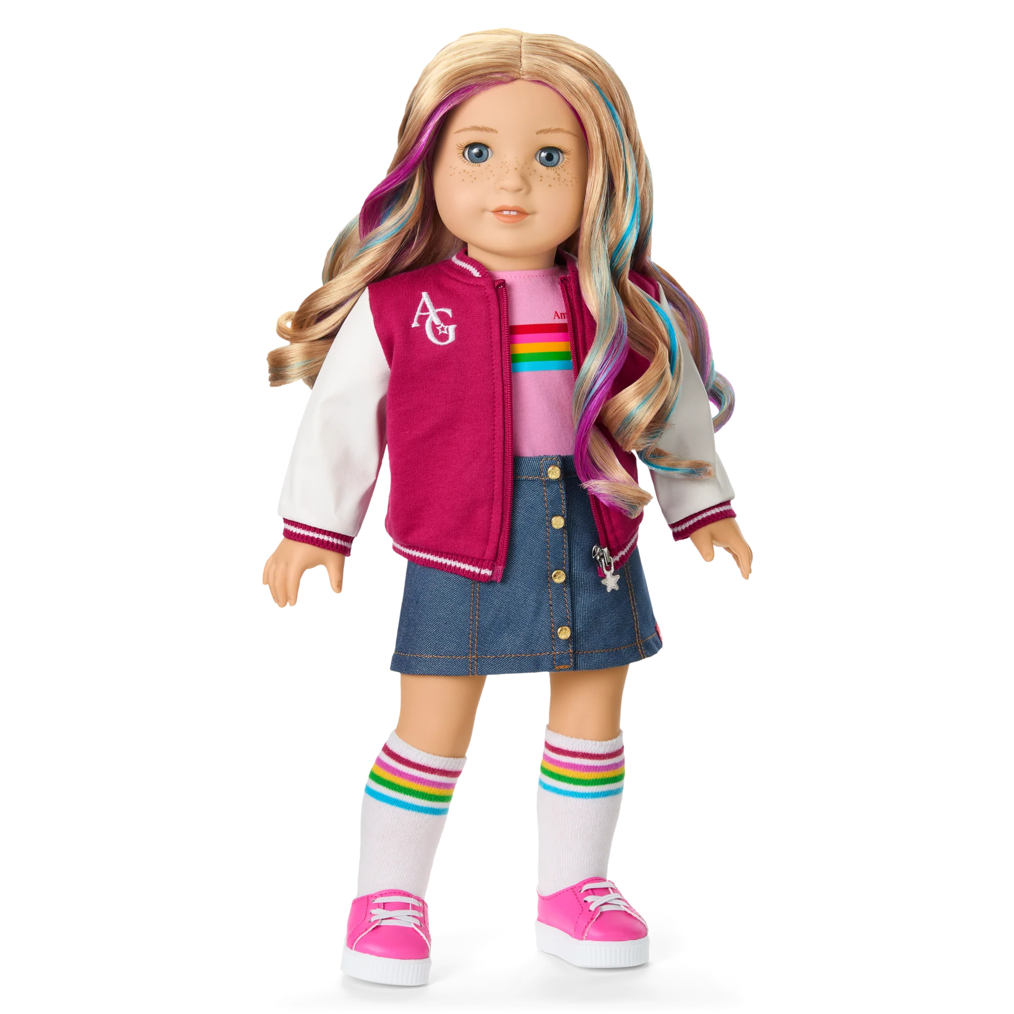 Truly Me™ 18-inch Doll #110 with wavy blonde hair 12 Truly Me™ 18-inch Doll #110 with wavy blonde hair