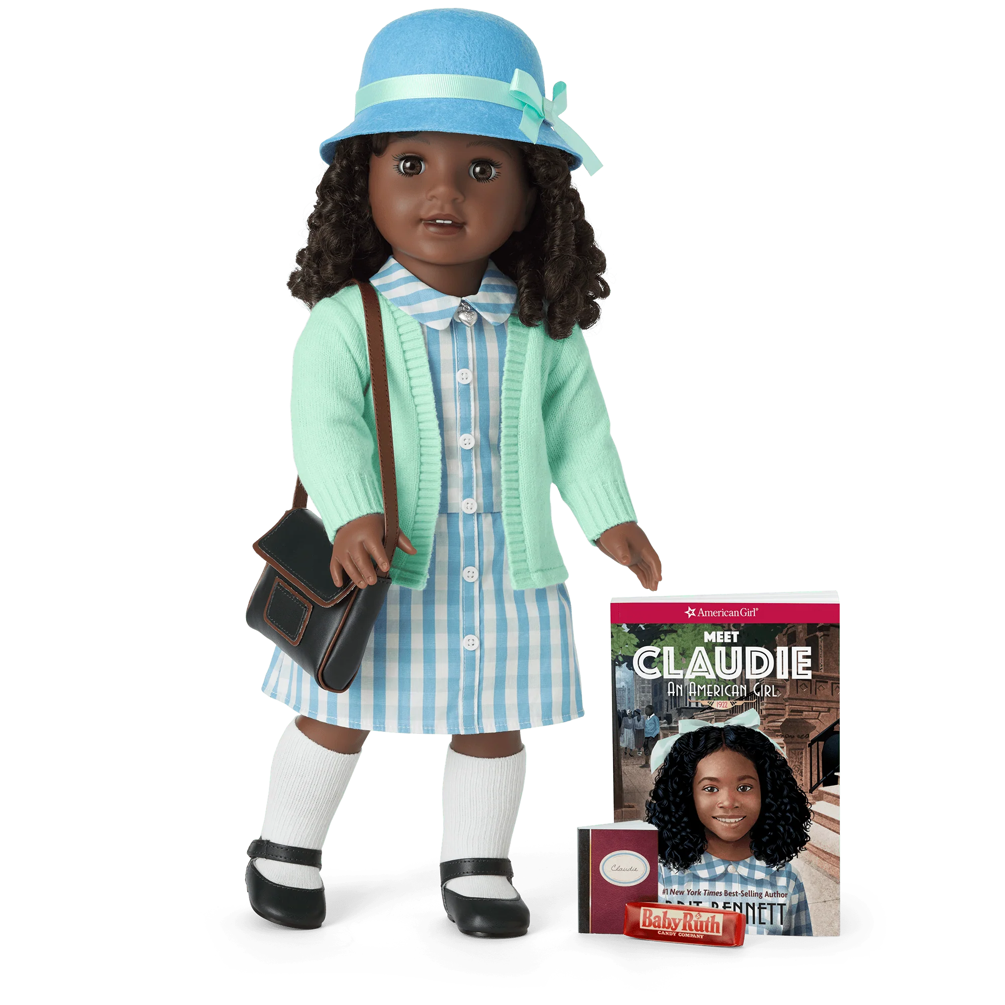 Claudie Wells™ 18-inch Doll, Book & Accessories (Historical Characters)