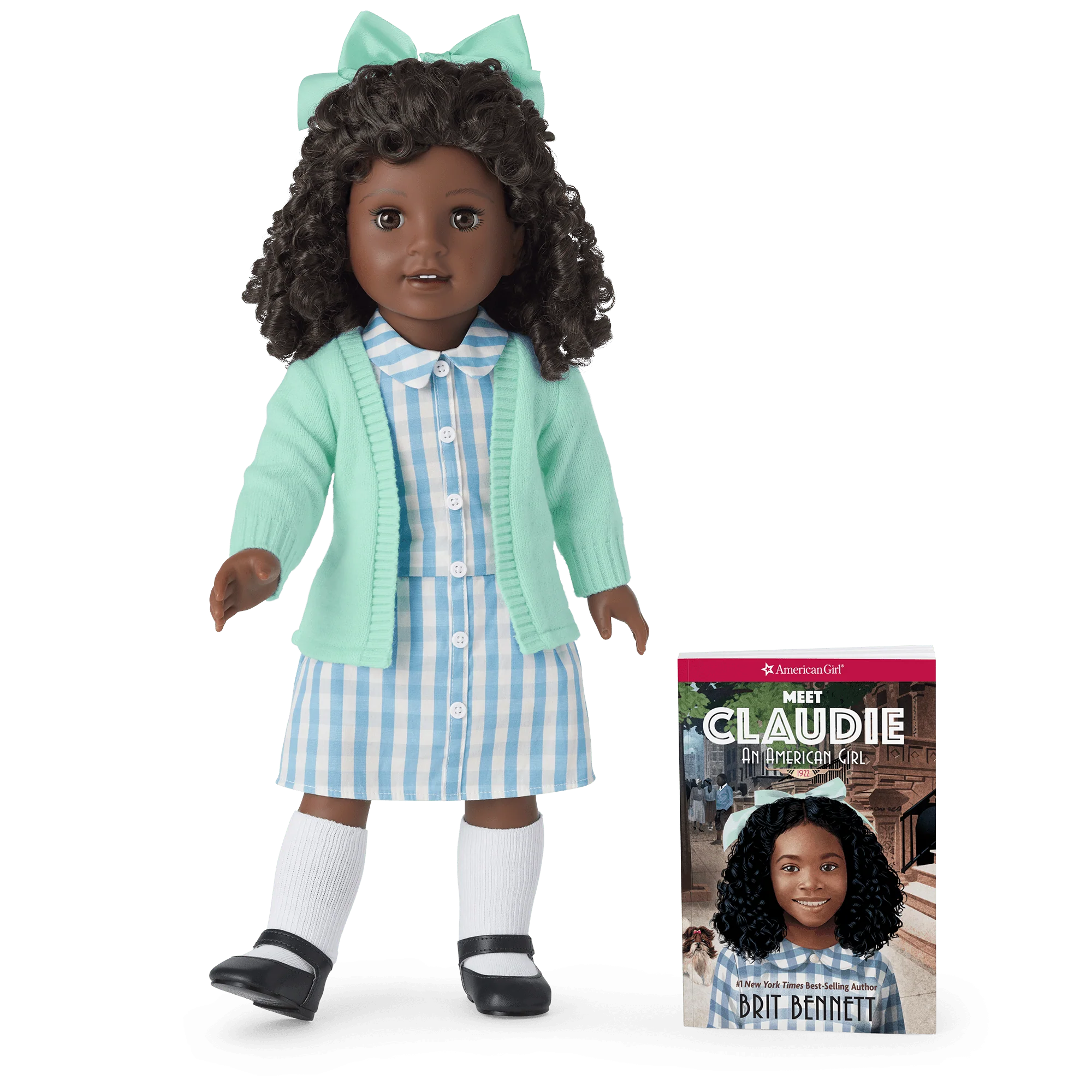 Claudie Wells™ 18-inch Doll, Book & Accessories (Historical Characters)