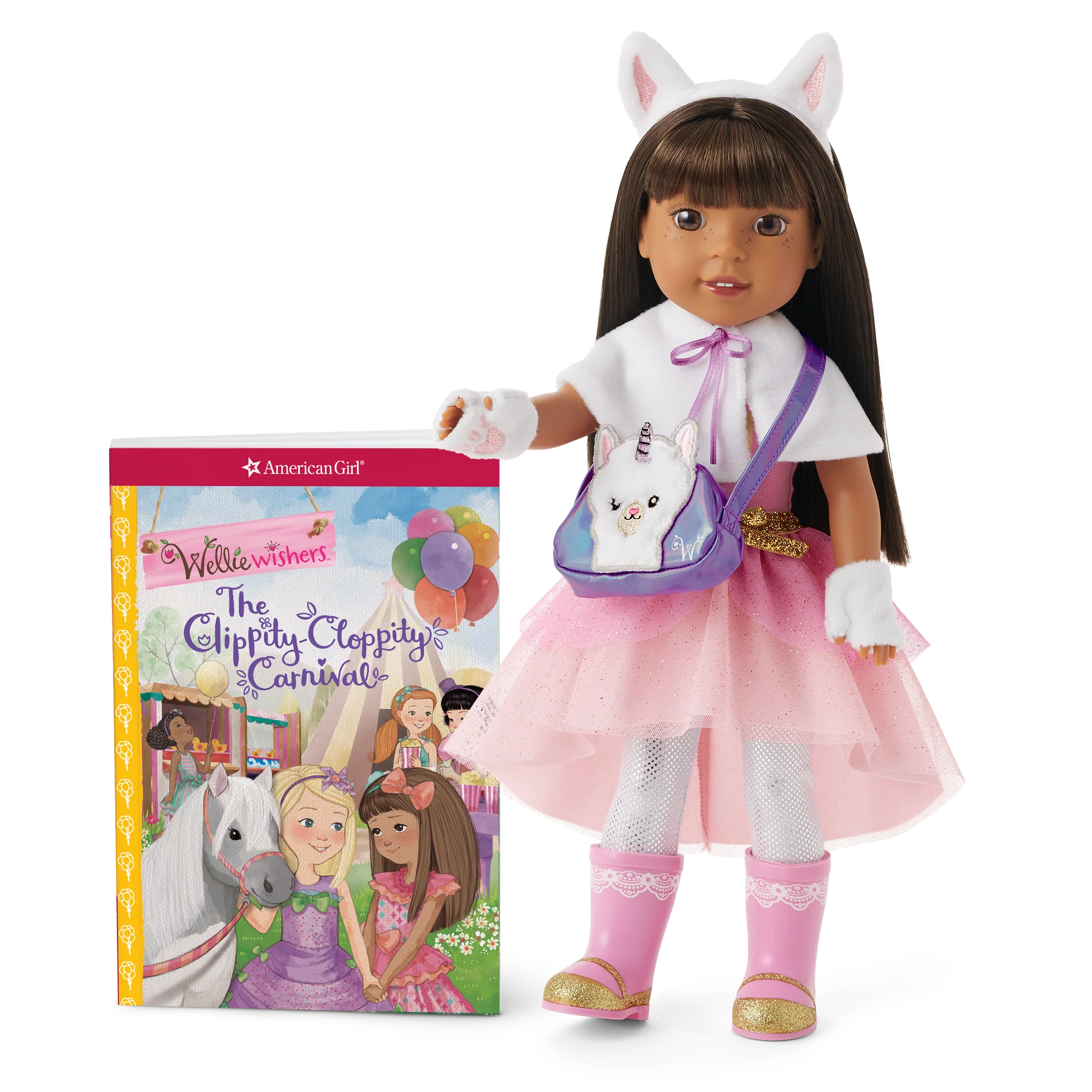 Ashlyn™ Doll, Book & Magical Llamacorn Accessories