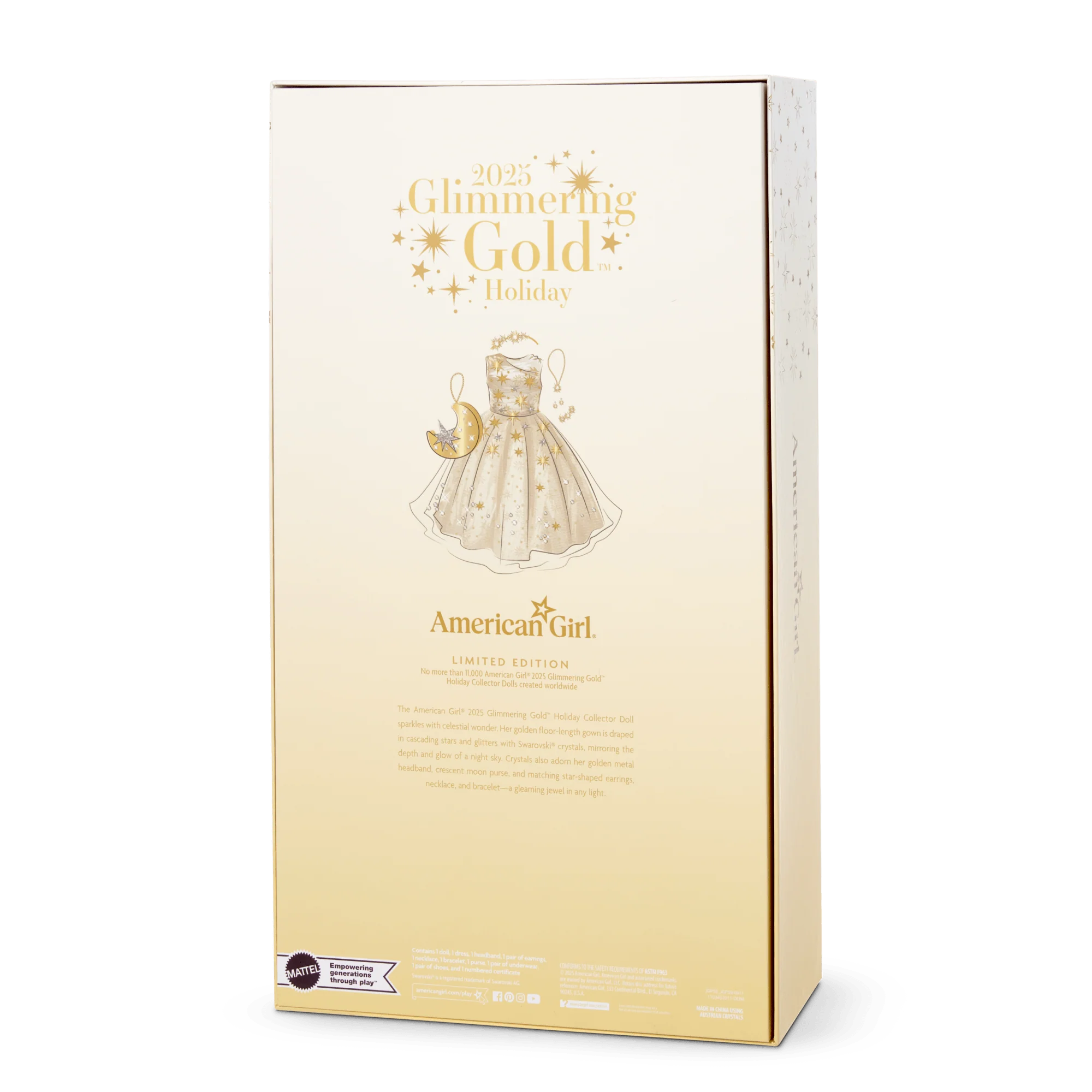 American Girl® 2025 Glimmering Gold™ Holiday Collector Doll 17 American Girl® 2025 Glimmering Gold™ Holiday Collector Doll