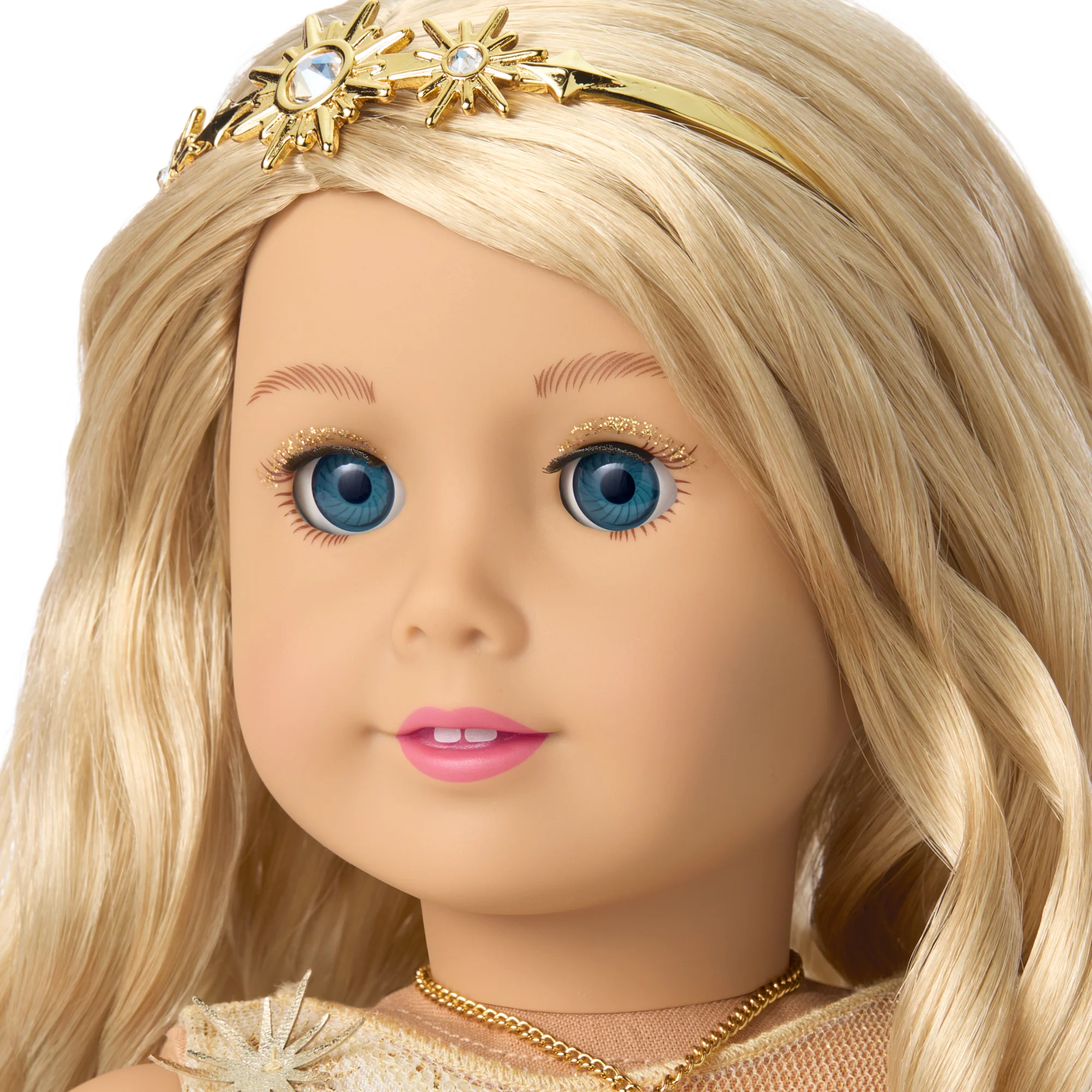 American Girl® 2025 Glimmering Gold™ Holiday Collector Doll 3 American Girl® 2025 Glimmering Gold™ Holiday Collector Doll