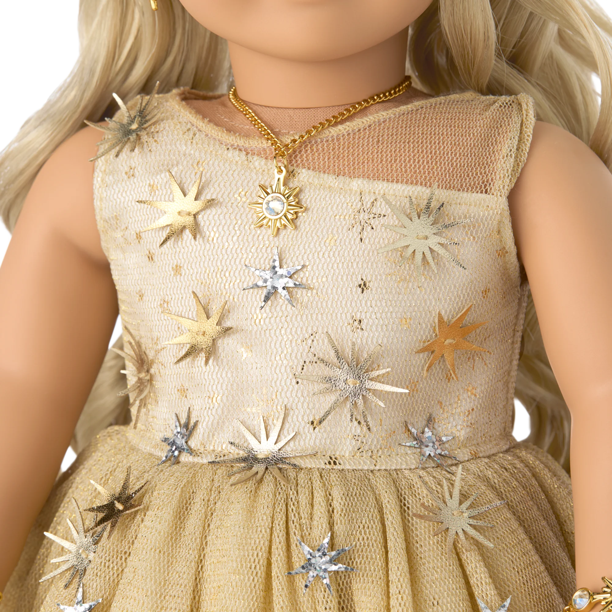American Girl® 2025 Glimmering Gold™ Holiday Collector Doll 7 American Girl® 2025 Glimmering Gold™ Holiday Collector Doll