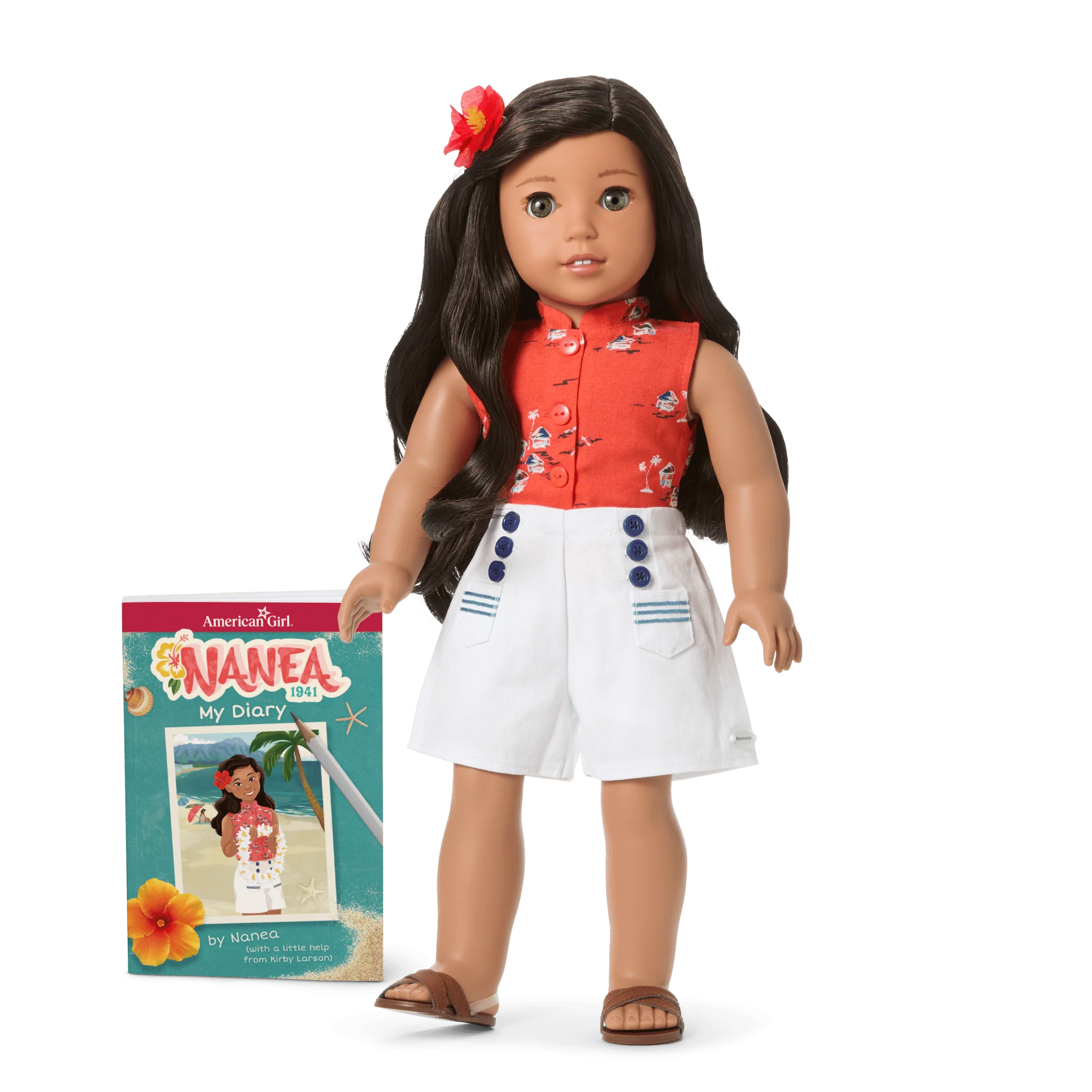 Nanea™ 18-inch Doll & Journal (Historical Characters)