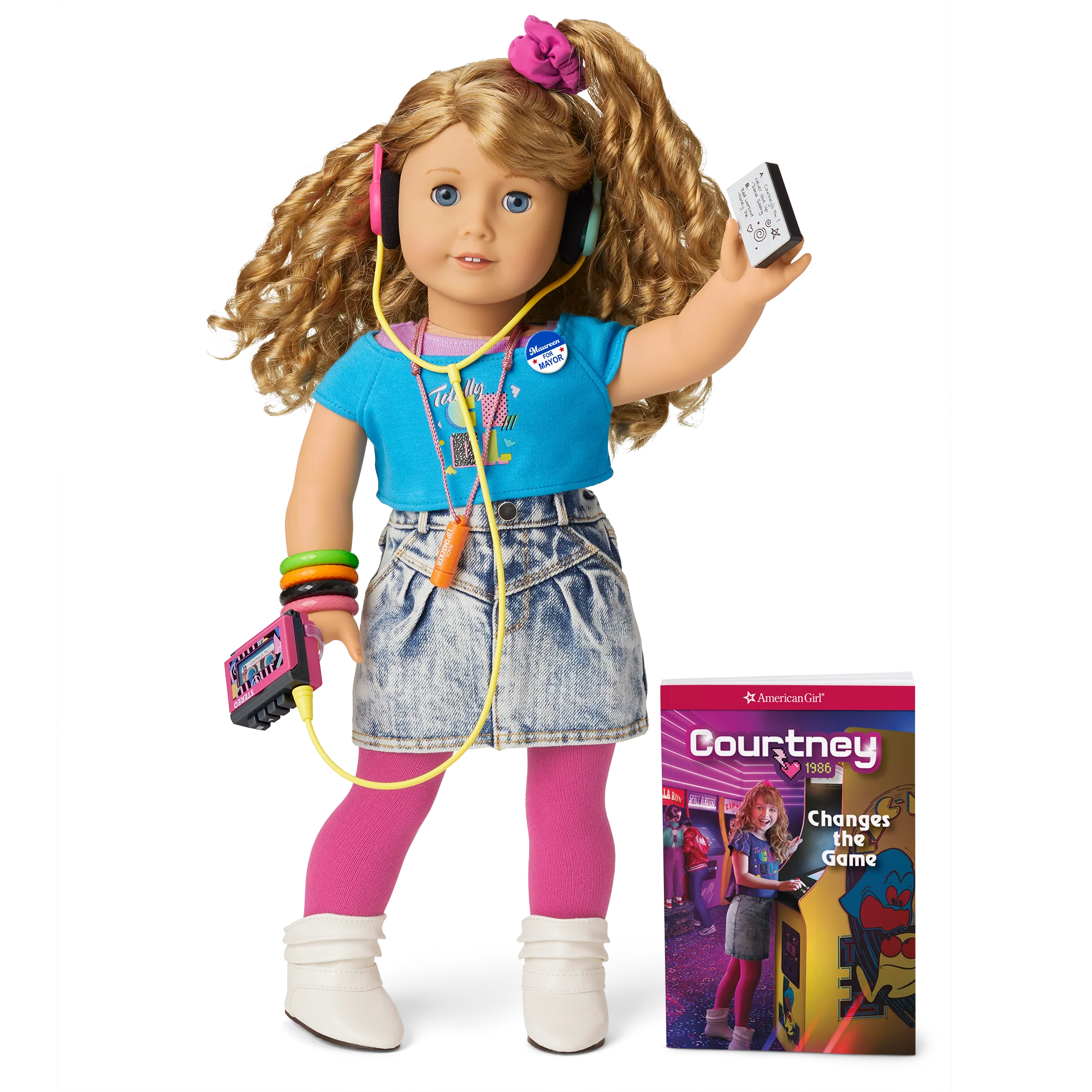 Courtney Moore™ 18-inch Doll, Book & Accessories (Historical Characters)