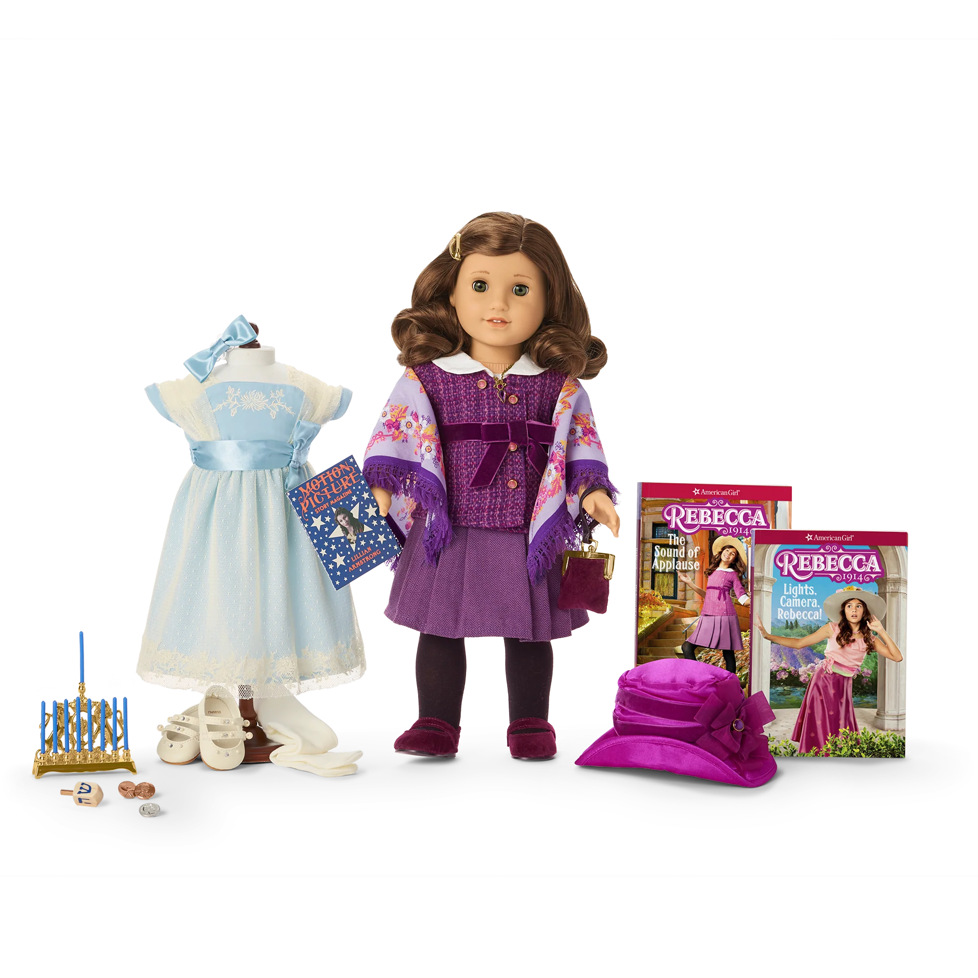 Rebecca’s™ Hanukkah Celebration Gift Set (Historical Characters)