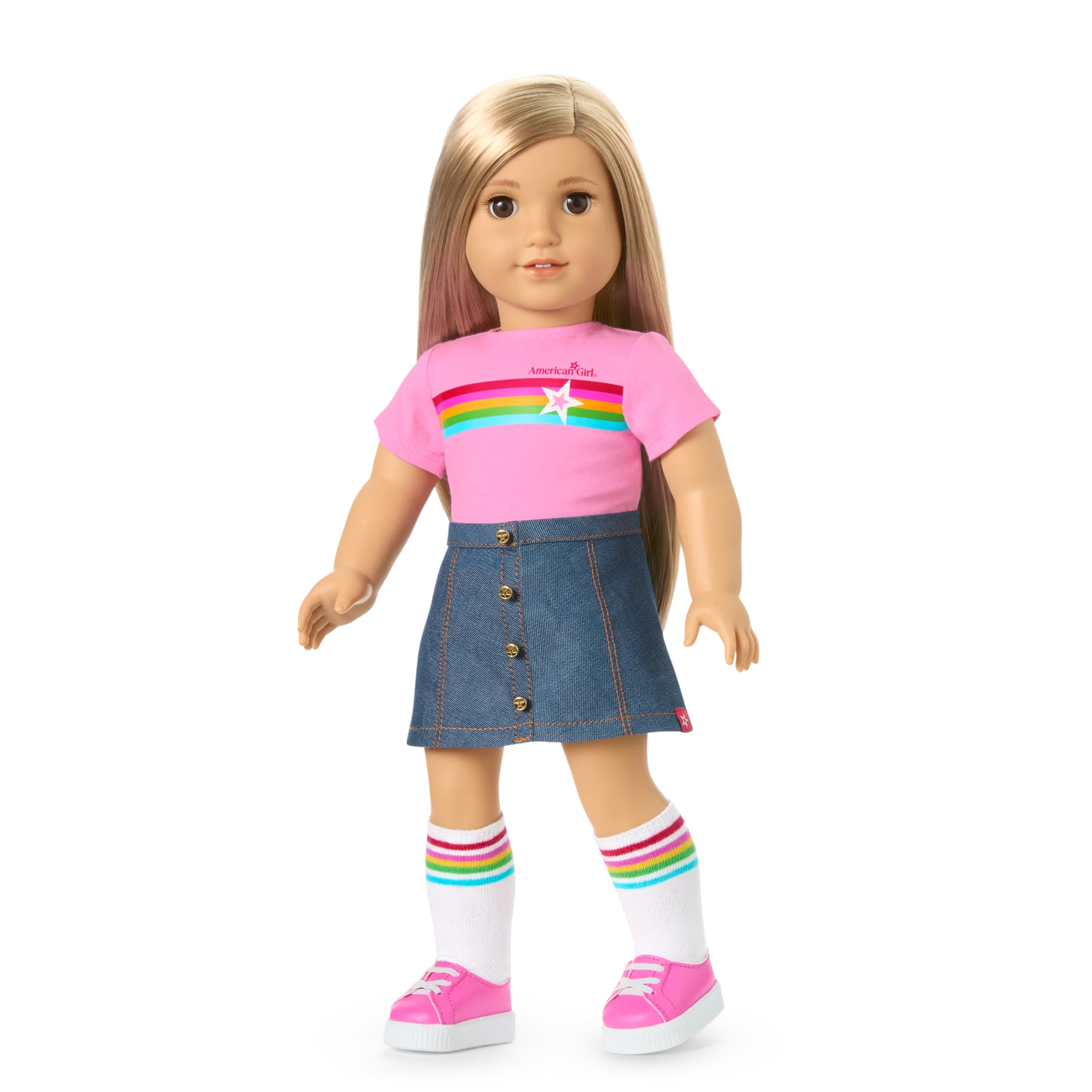 Truly Me™ 18-inch Doll #131 with straight blonde hair 11 Truly Me™ 18-inch Doll #131 with straight blonde hair