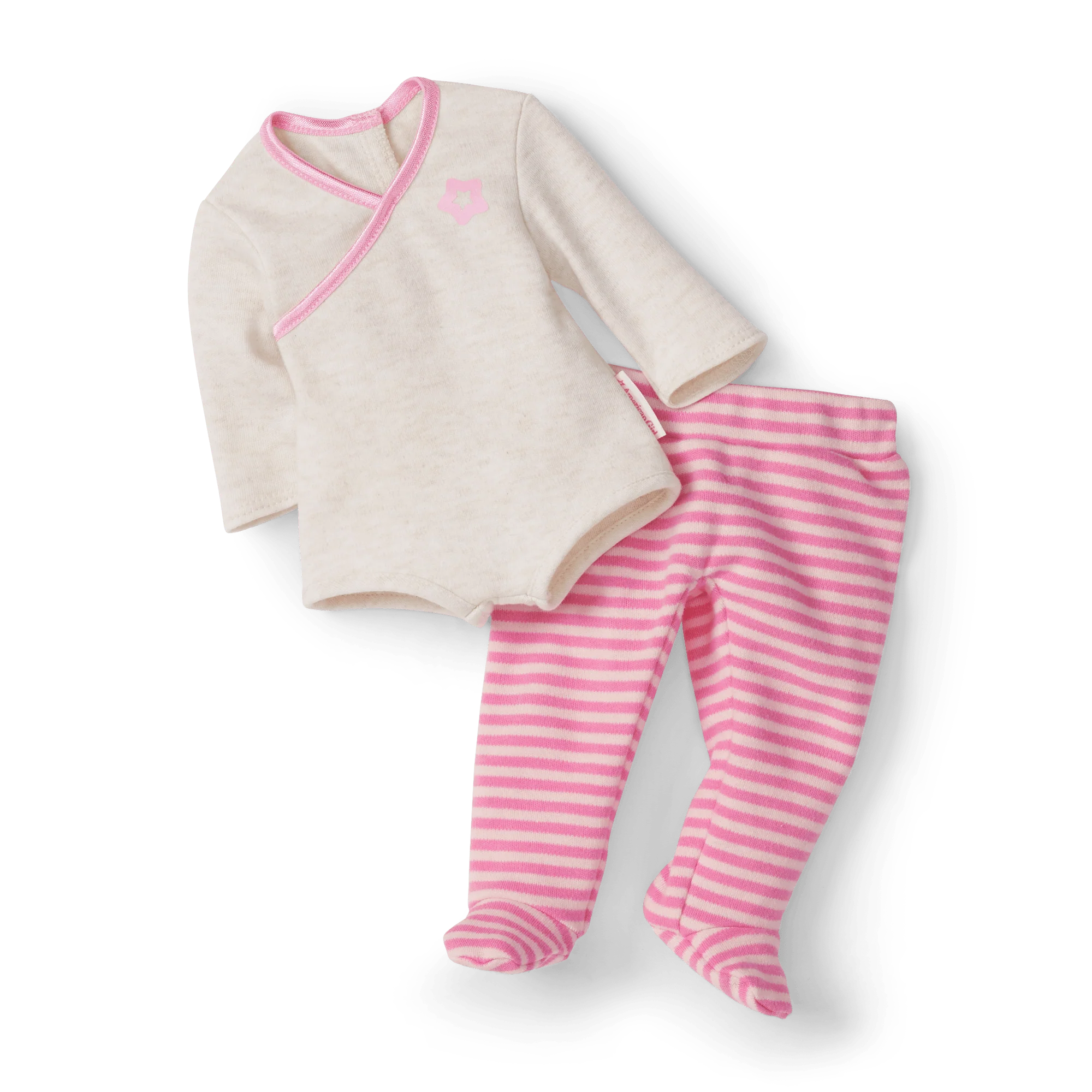 Bitty Baby® Doll #3 with blonde hair in Pretty Pink