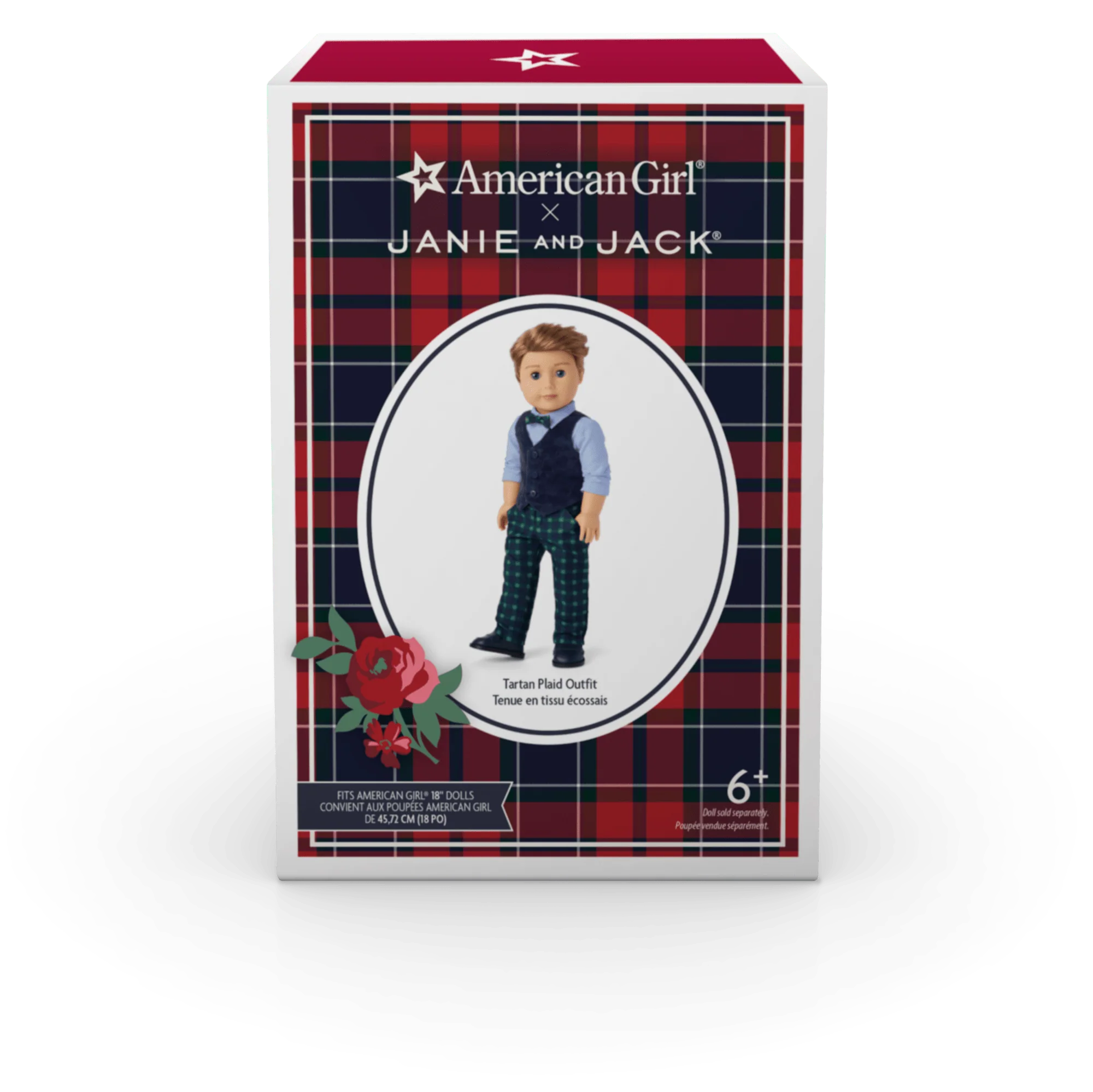American Girl® x Janie and Jack Tartan Plaid Outfit for 18-inch Dolls 7 American Girl® x Janie and Jack Tartan Plaid Outfit for 18-inch Dolls