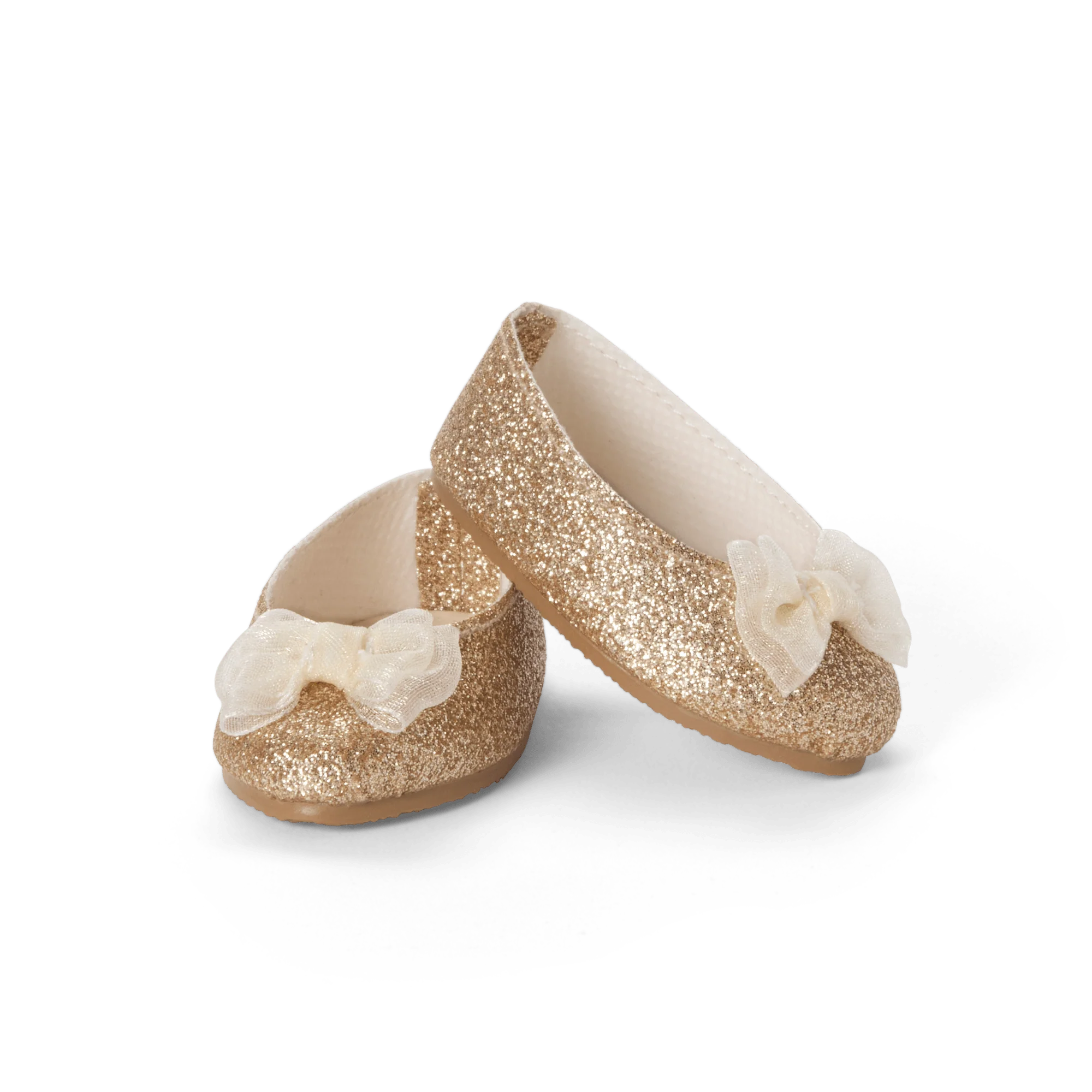 American Girl® x Janie and Jack Glitter & Bows Shoes for 18-inch Dolls