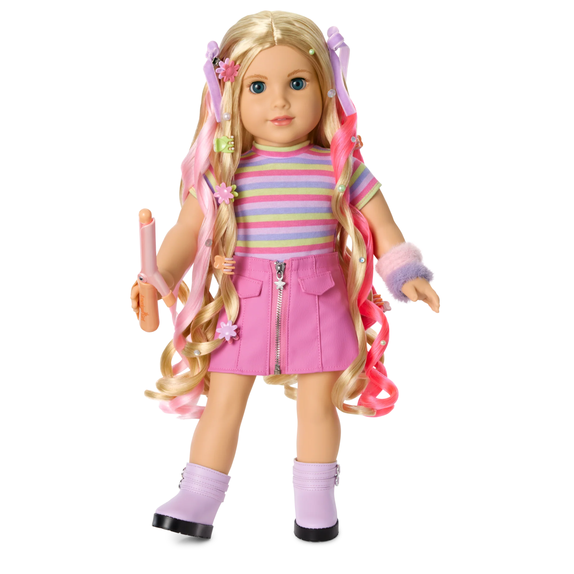 Long Hair Looks™ by Truly Me™ 18-inch Doll #133 & hair accessories