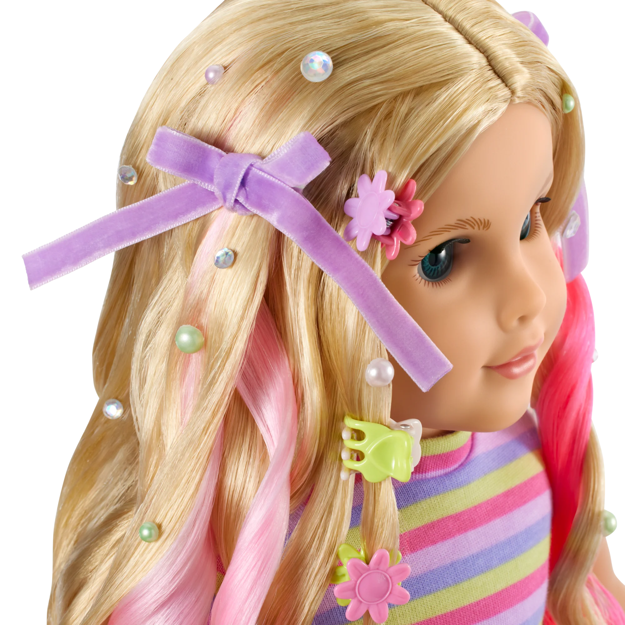 Long Hair Looks™ by Truly Me™ 18-inch Doll #133 & hair accessories 8 Long Hair Looks™ by Truly Me™ 18-inch Doll #133 & hair accessories