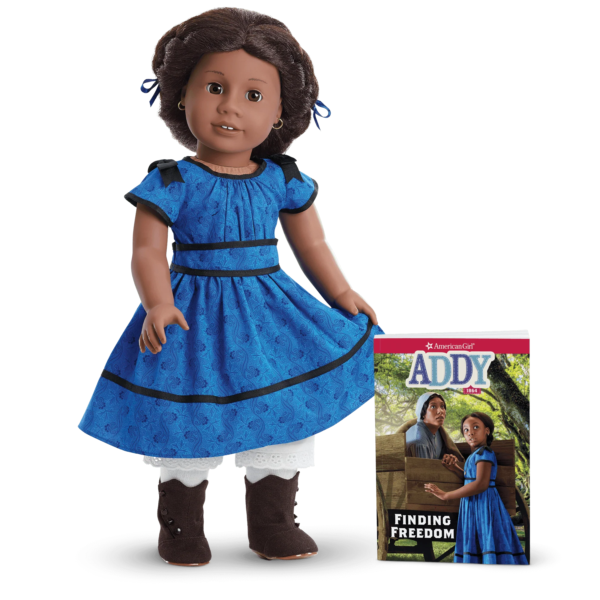 Addy™ 18-inch Doll & Book (Historical Characters)