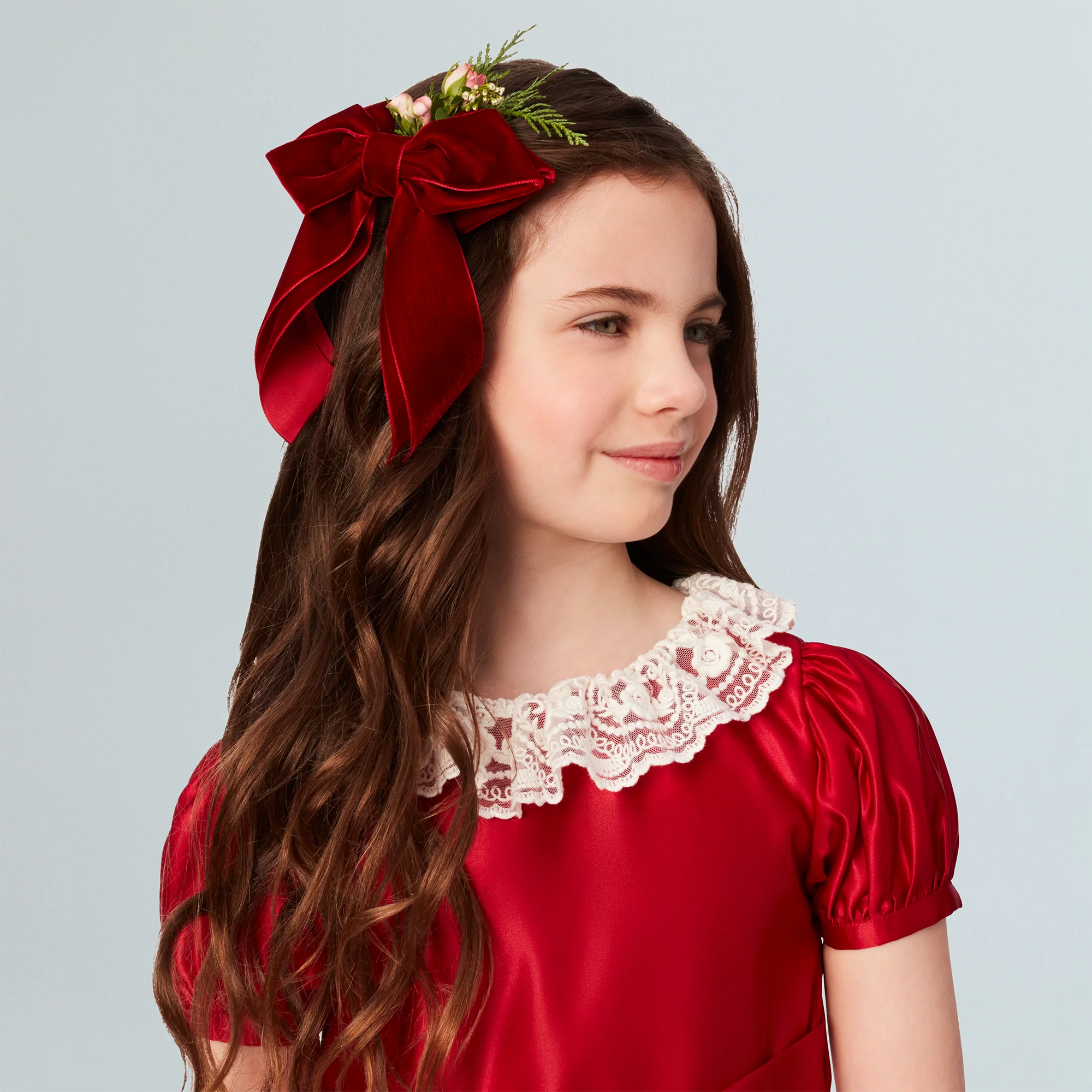 American Girl® x Janie and Jack Holly-Red Party Dress for Girls 4 American Girl® x Janie and Jack Holly-Red Party Dress for Girls