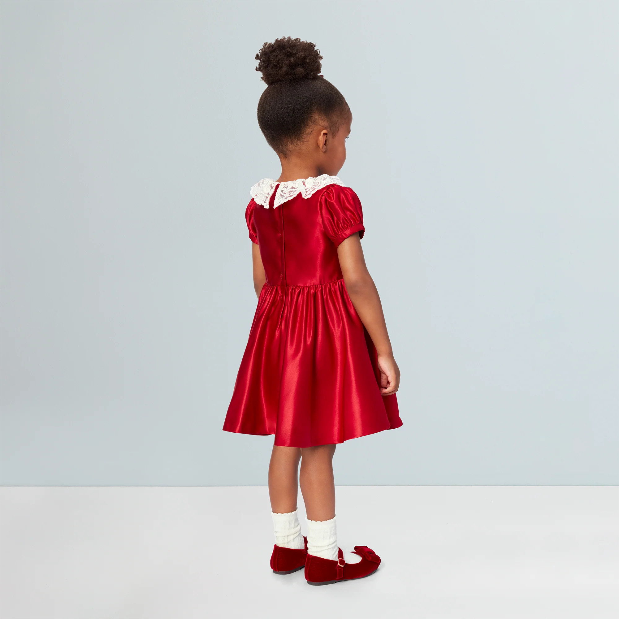 American Girl® x Janie and Jack Holly-Red Party Dress for Little Girls 3 American Girl® x Janie and Jack Holly-Red Party Dress for Little Girls