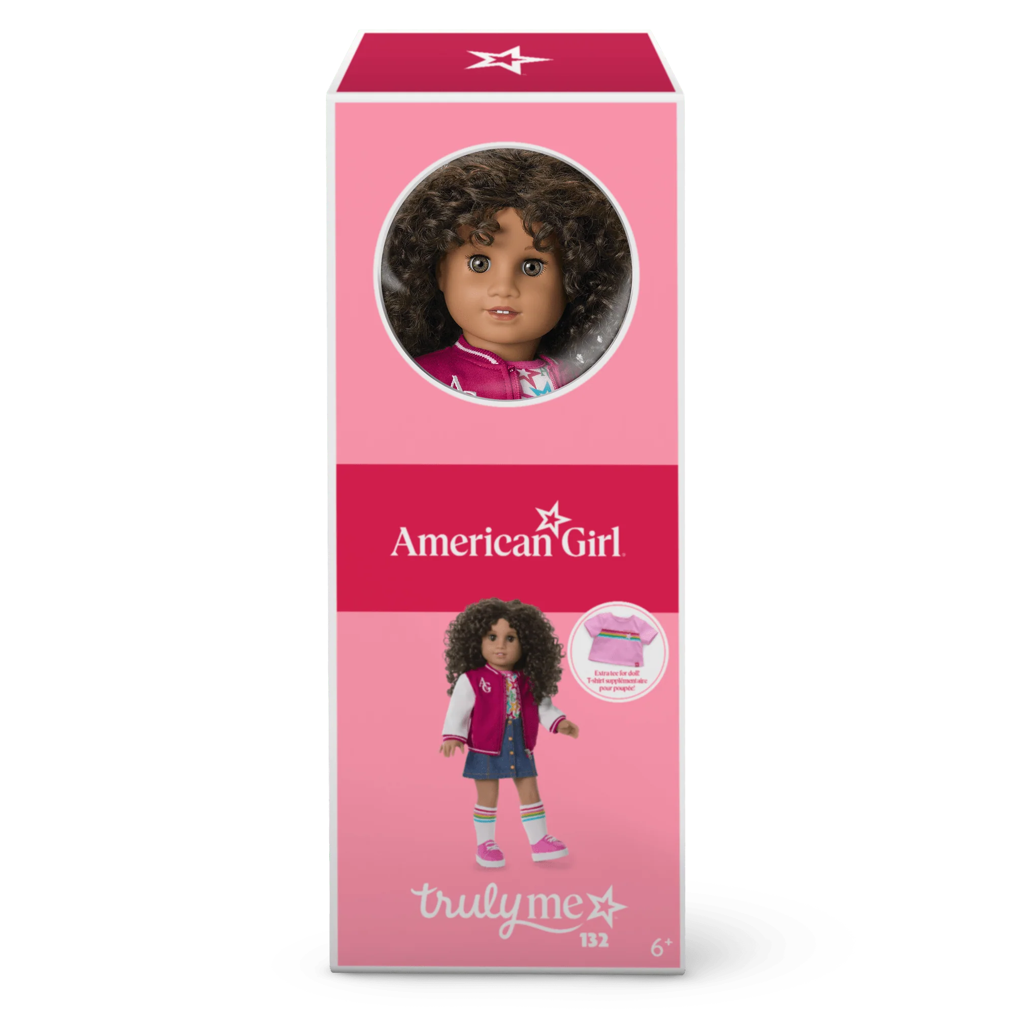 Truly Me™ 18-inch Doll #132 with curly dark-brown hair 17 Truly Me™ 18-inch Doll #132 with curly dark-brown hair
