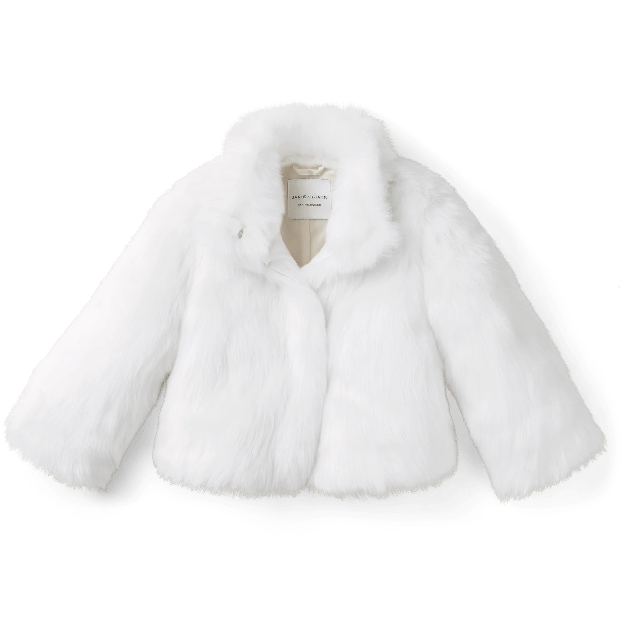 American Girl® x Janie and Jack Soft as Snow Fur Jacket for Girls