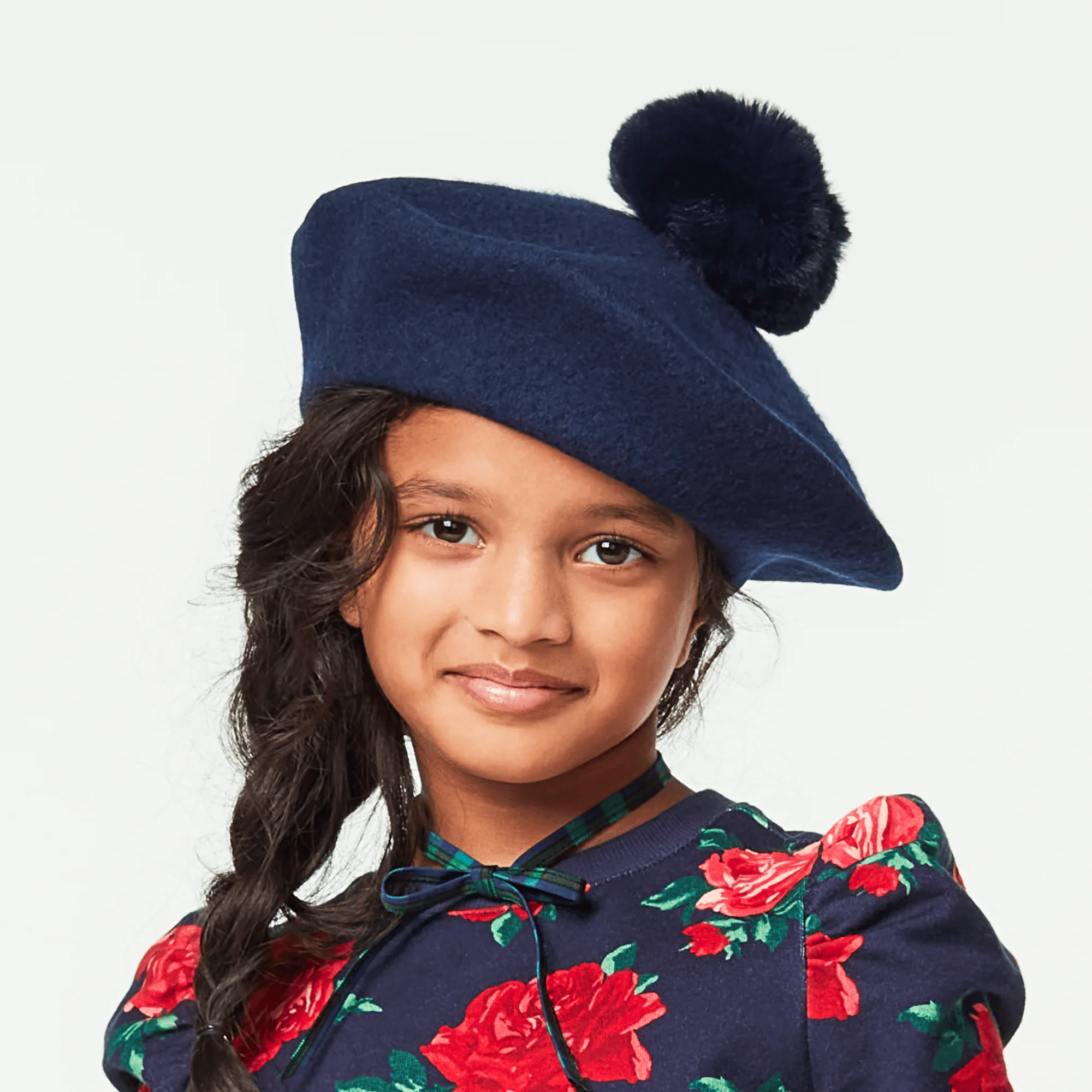 American Girl® x Janie and Jack Wintry Wool Beret for Girls