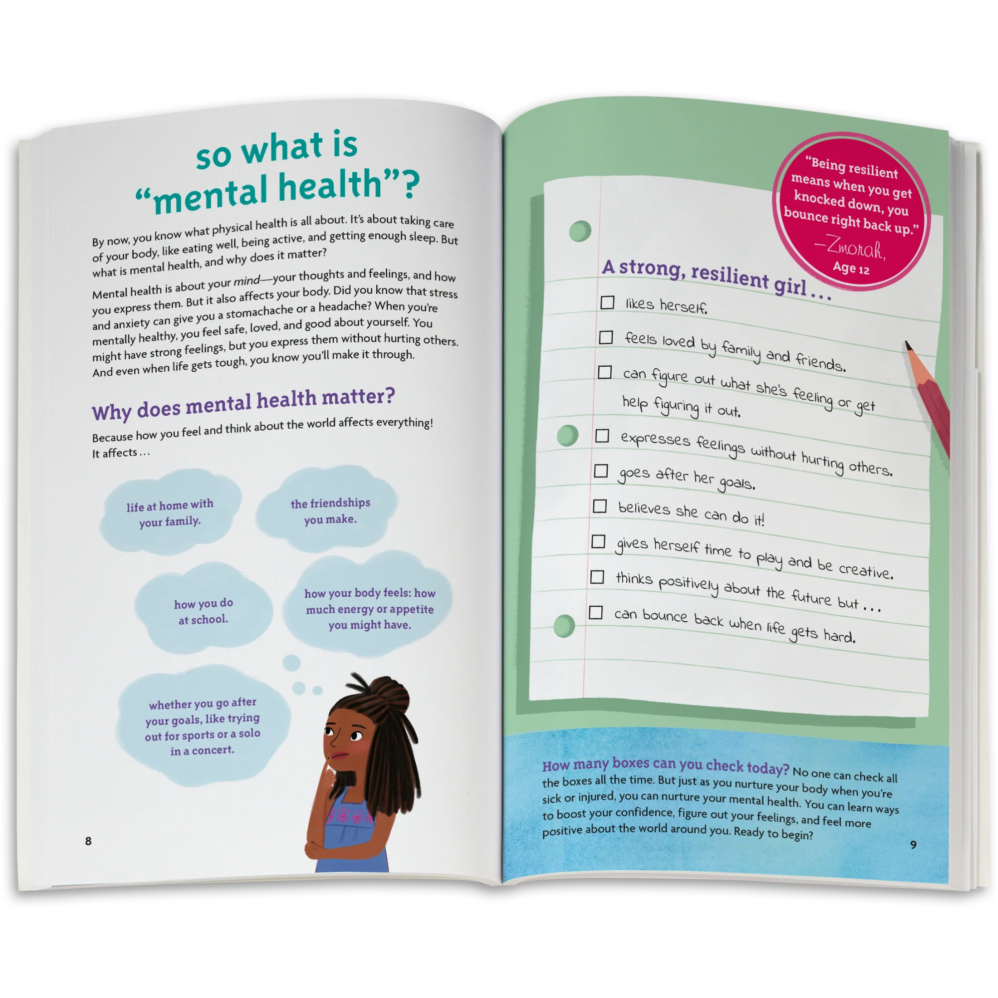 A Smart Girl’s Guide: Caring for Herself Book