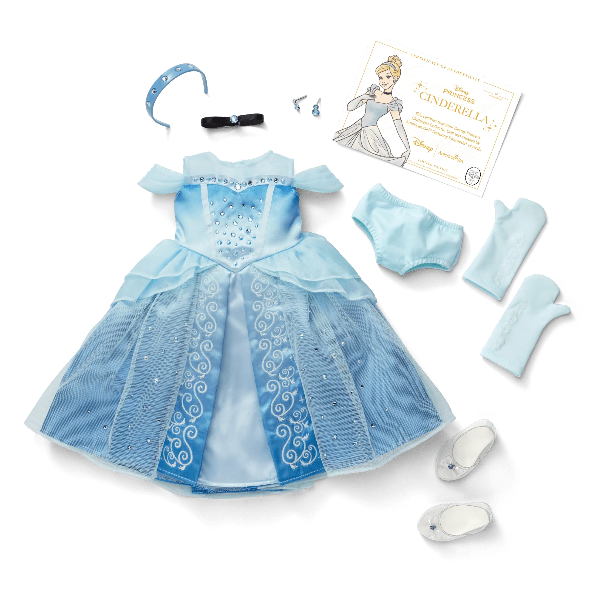 Disney Princess Cinderella 18-inch Doll by American Girl® Collector Series 11 Disney Princess Cinderella 18-inch Doll by American Girl® Collector Series