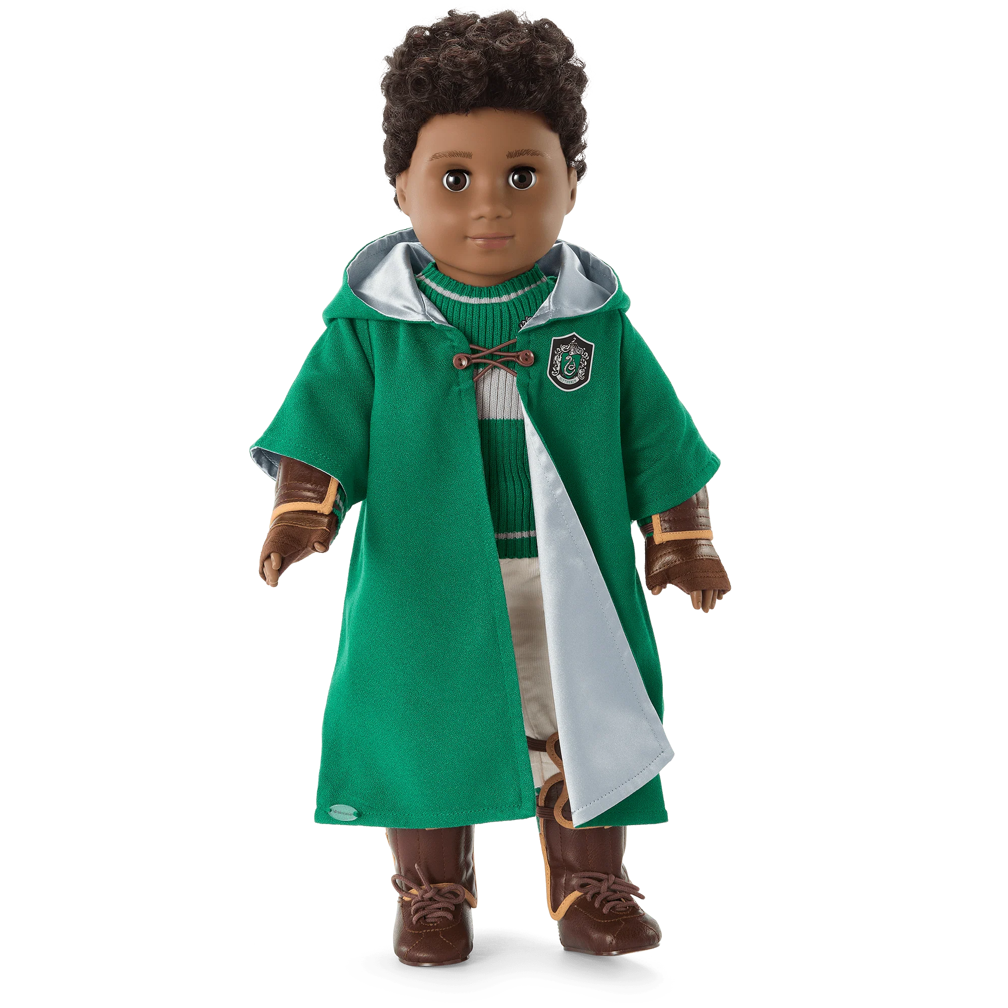 American Girl® Slytherin™ Quidditch™ Uniform for 18-inch Dolls 4 American Girl® Slytherin™ Quidditch™ Uniform for 18-inch Dolls