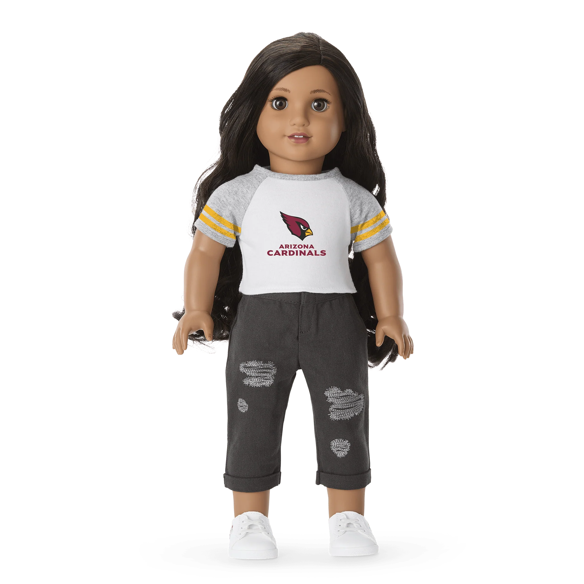 American Girl® x NFL Arizona Cardinals Fan Tee for 18-inch Dolls