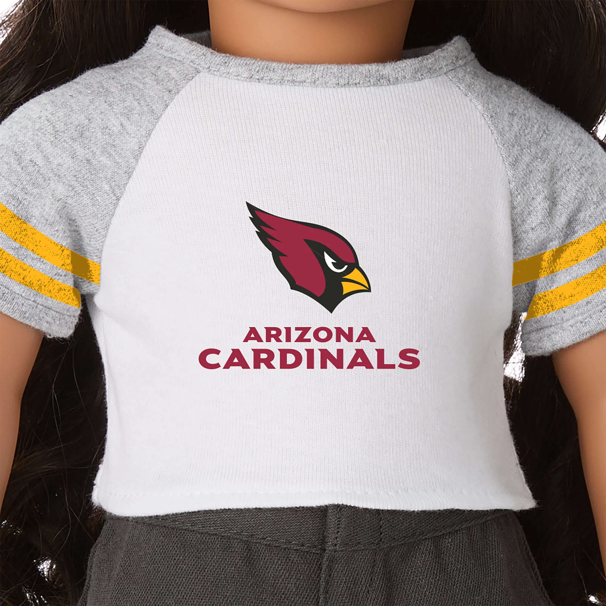American Girl® x NFL Arizona Cardinals Fan Tee for 18-inch Dolls 3 American Girl® x NFL Arizona Cardinals Fan Tee for 18-inch Dolls