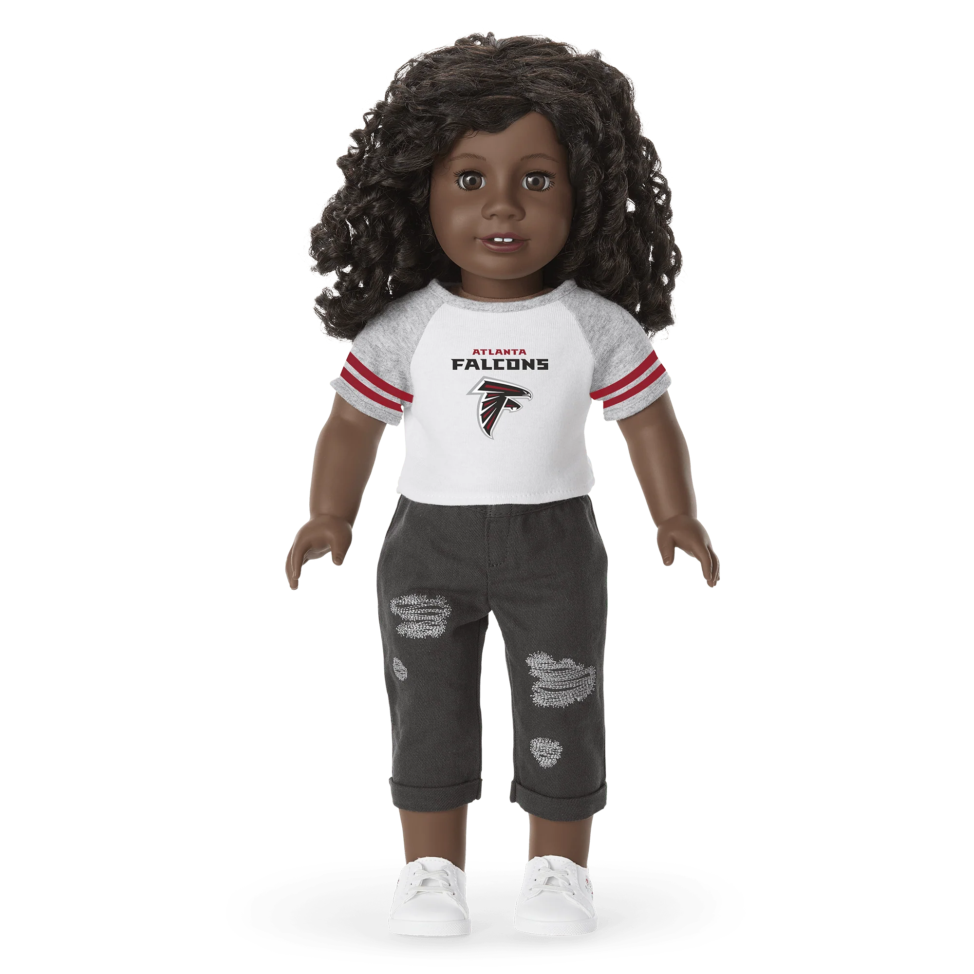 American Girl® x NFL Atlanta Falcons Fan Tee for 18-inch Dolls