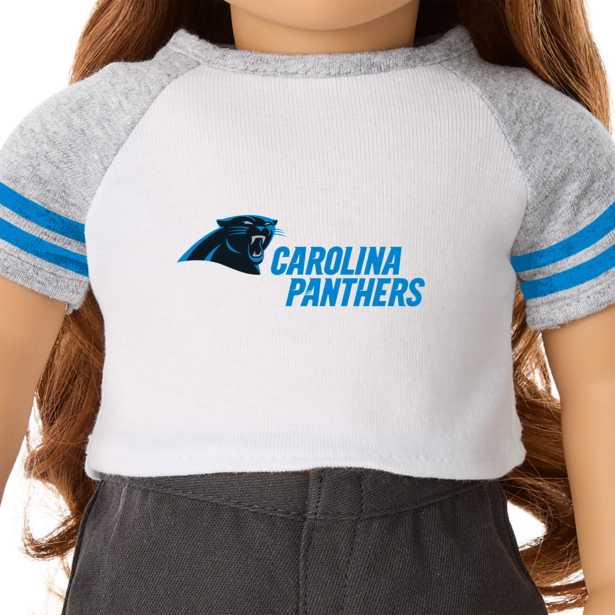 American Girl® x NFL Carolina Panthers Fan Tee for 18-inch Dolls 3 American Girl® x NFL Carolina Panthers Fan Tee for 18-inch Dolls