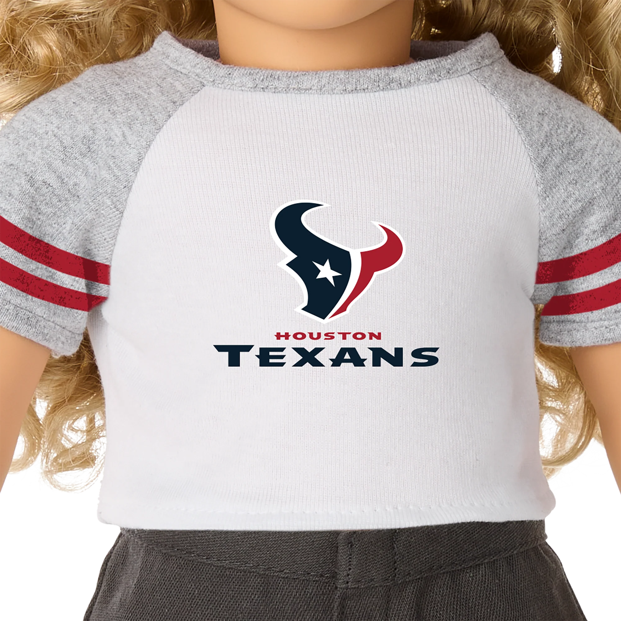 American Girl® x NFL Houston Texans Fan Tee for 18-inch Dolls 3 American Girl® x NFL Houston Texans Fan Tee for 18-inch Dolls