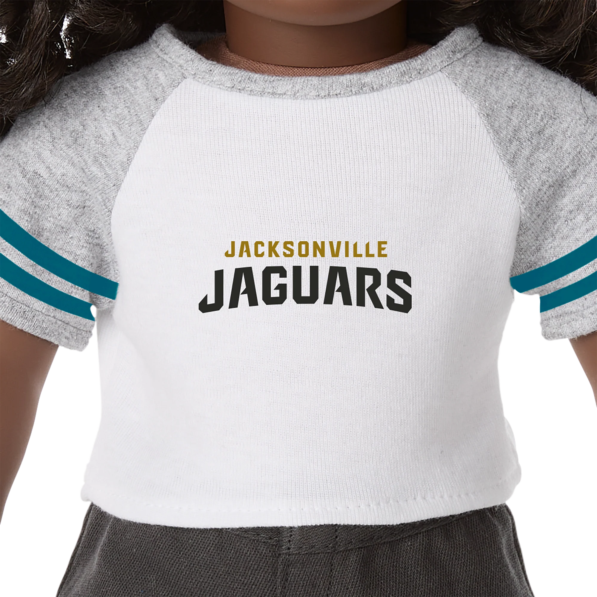 American Girl® x NFL Jacksonville Jaguars Fan Tee for 18-inch Dolls 3 American Girl® x NFL Jacksonville Jaguars Fan Tee for 18-inch Dolls