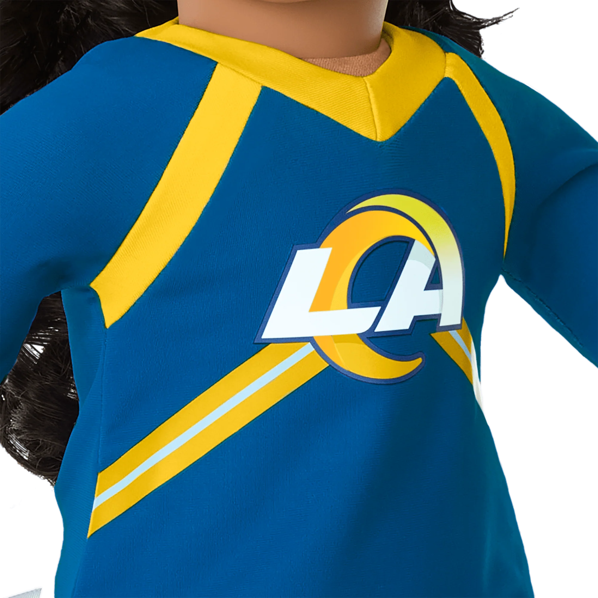 American Girl® x NFL Los Angeles Rams Cheer Uniform for 18-inch Dolls 5 American Girl® x NFL Los Angeles Rams Cheer Uniform for 18-inch Dolls