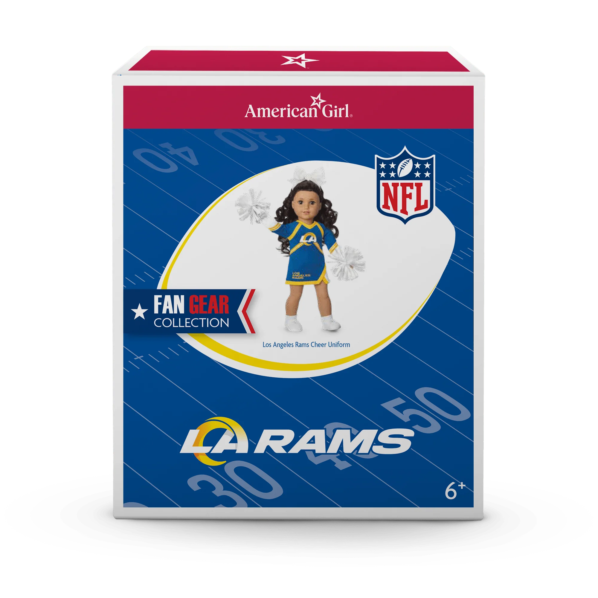 American Girl® x NFL Los Angeles Rams Cheer Uniform for 18-inch Dolls 8 American Girl® x NFL Los Angeles Rams Cheer Uniform for 18-inch Dolls