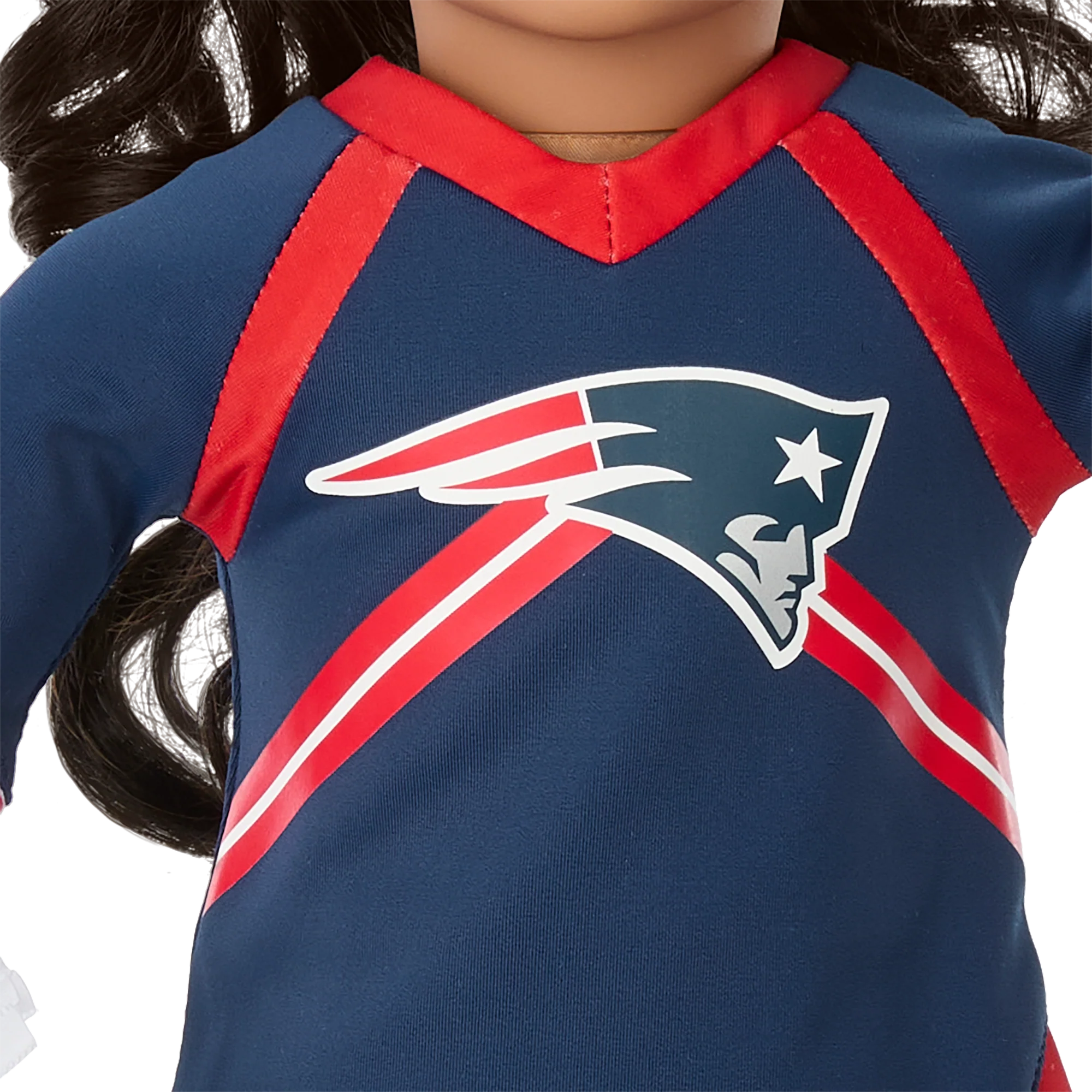 American Girl® x NFL New England Patriots Cheer Uniform for 18-inch Dolls 5 American Girl® x NFL New England Patriots Cheer Uniform for 18-inch Dolls