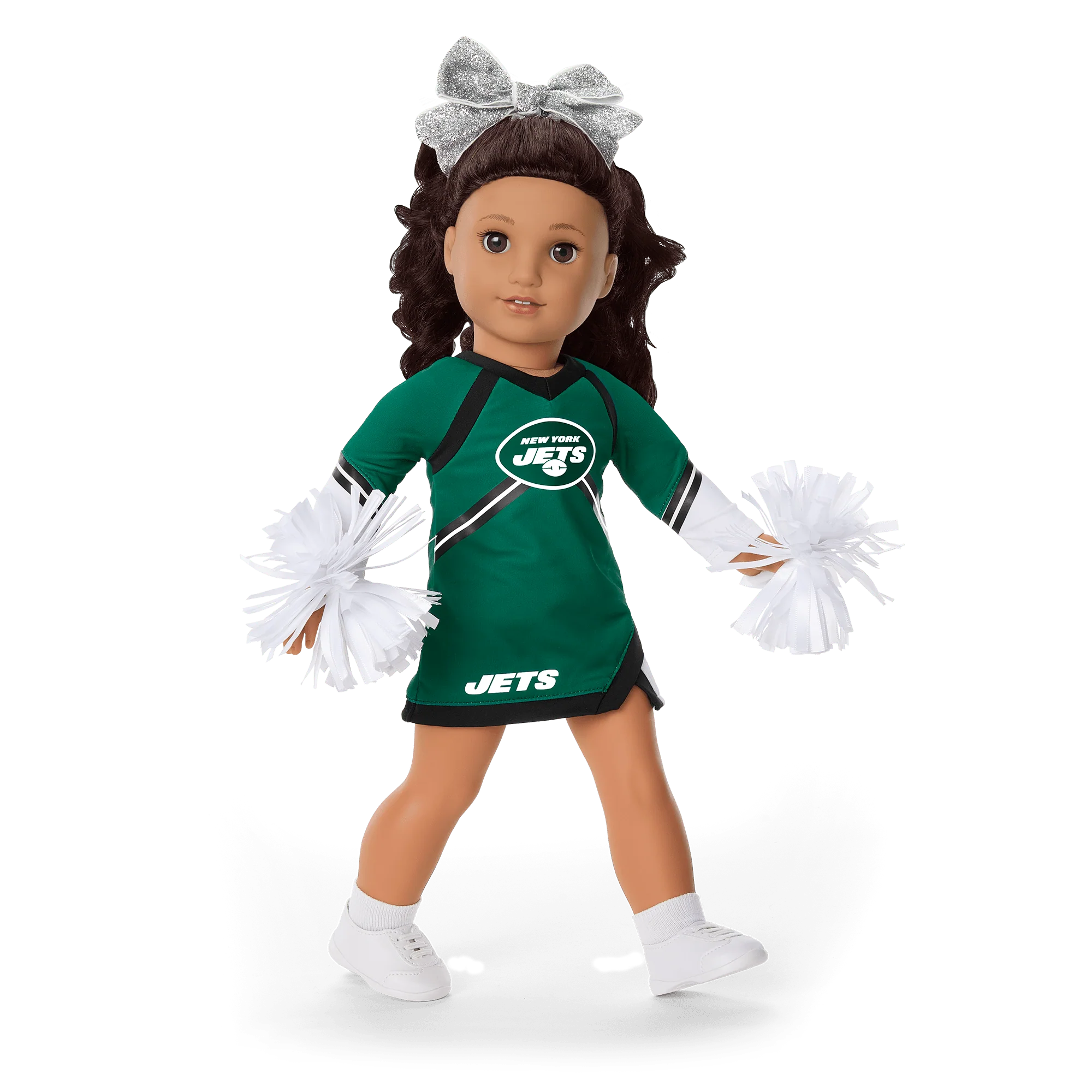 American Girl® x NFL New York Jets Cheer Uniform for 18-inch Dolls