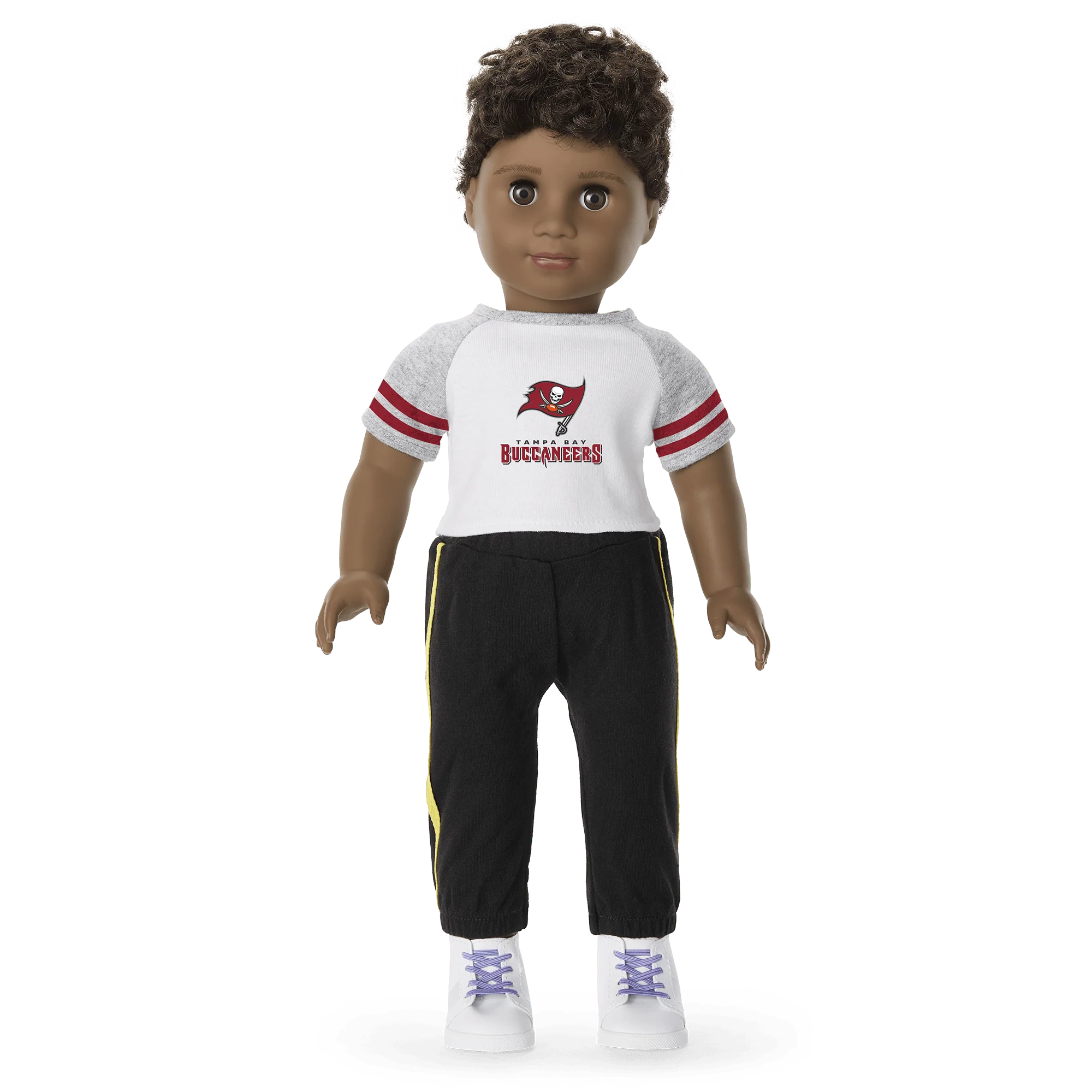 American Girl® x NFL Tampa Bay Buccaneers Fan Tee for 18-inch Dolls