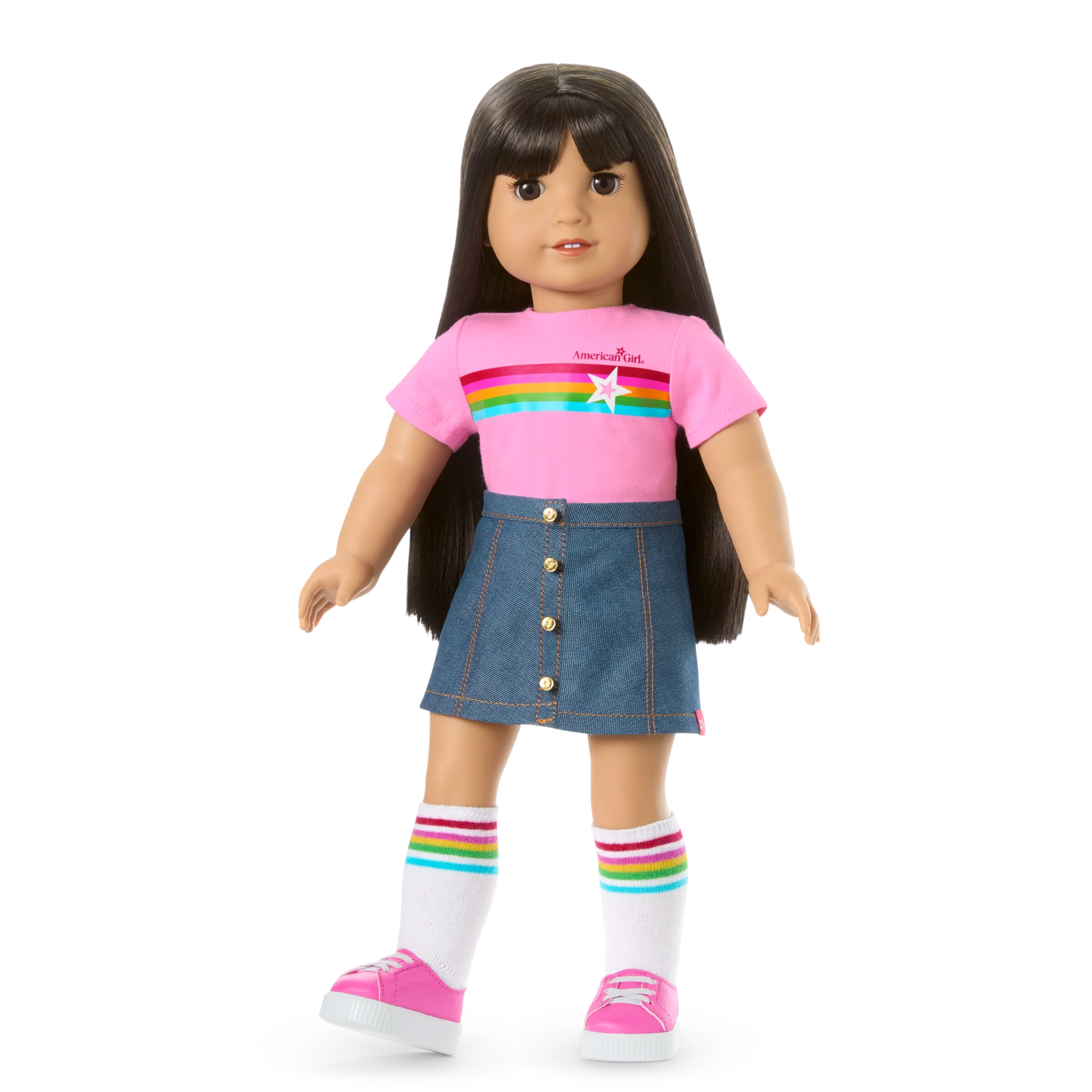 Truly Me™ 18-inch Doll #130 with straight black-brown hair 11 Truly Me™ 18-inch Doll #130 with straight black-brown hair