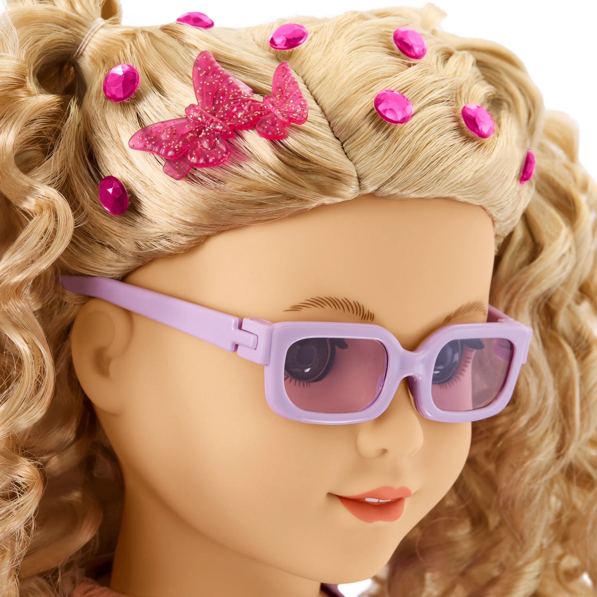 Colorful Teddy Bear Backpack & Accessory Set for 18-inch Dolls 9 Colorful Teddy Bear Backpack & Accessory Set for 18-inch Dolls