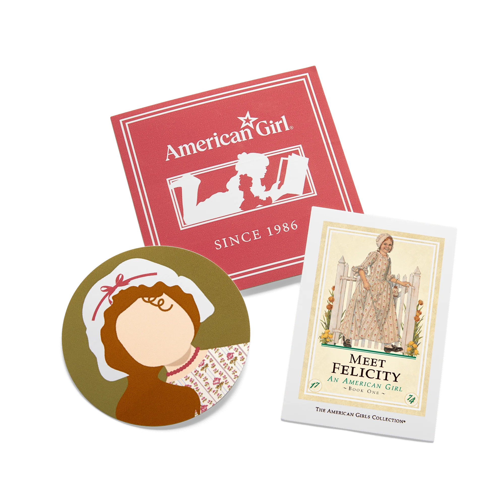 Felicity Merriman™ Vinyl Sticker Pack (Historical Characters)