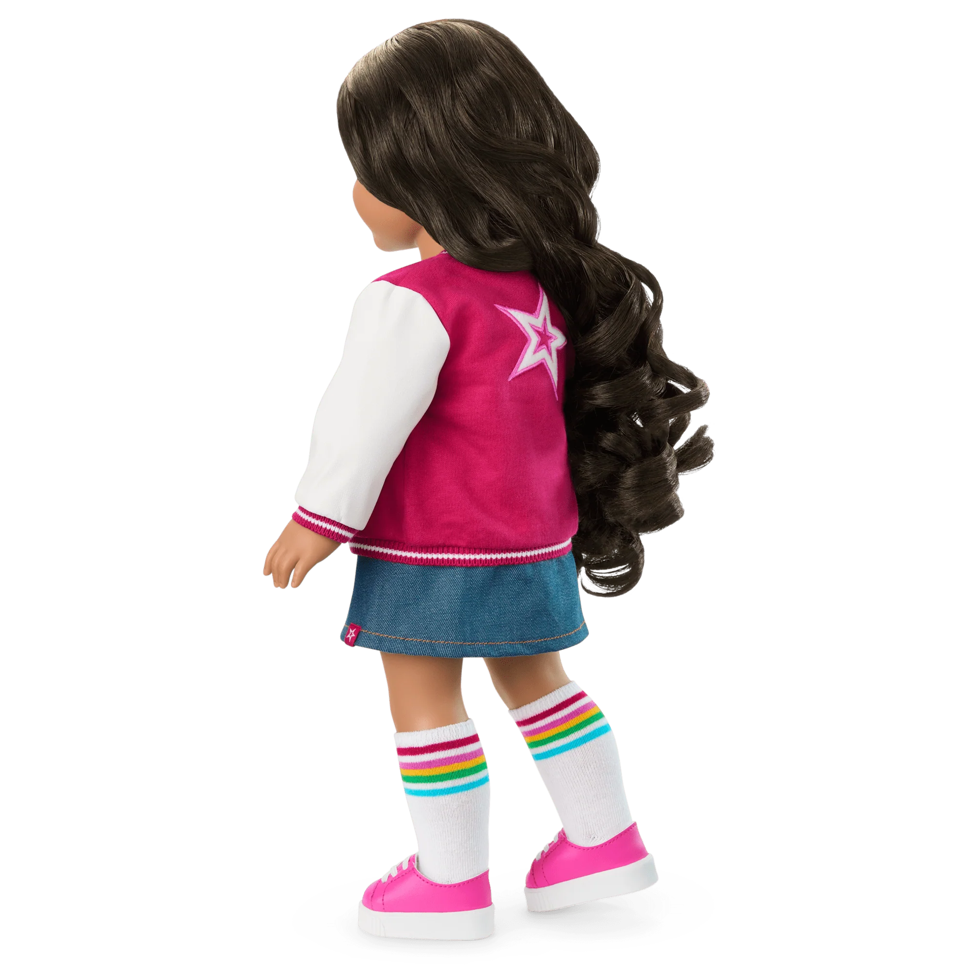 Truly Me™ 18-inch Doll #108 with curly black-brown hair 15 Truly Me™ 18-inch Doll #108 with curly black-brown hair