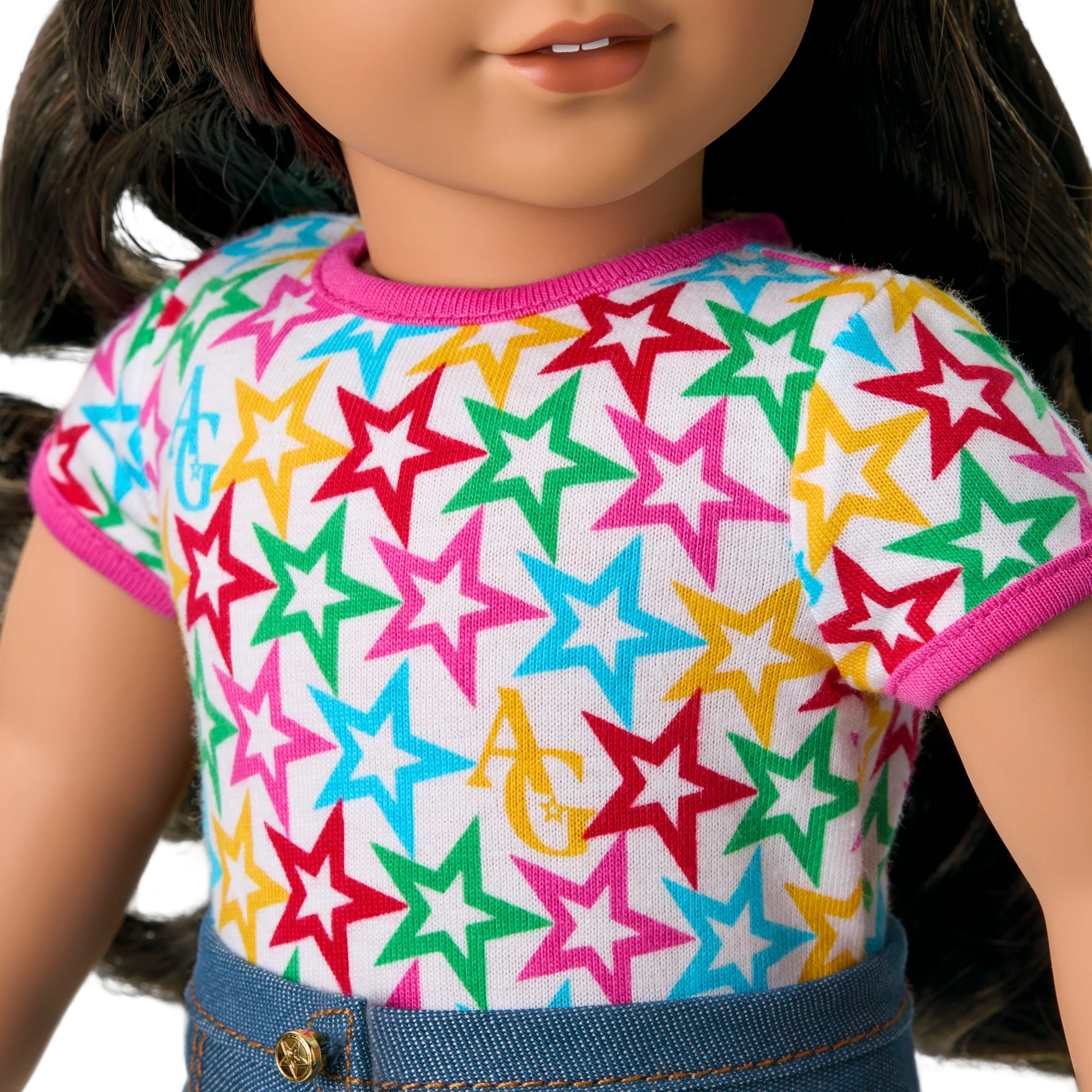 Truly Me™ 18-inch Doll #108 with curly black-brown hair 6 Truly Me™ 18-inch Doll #108 with curly black-brown hair
