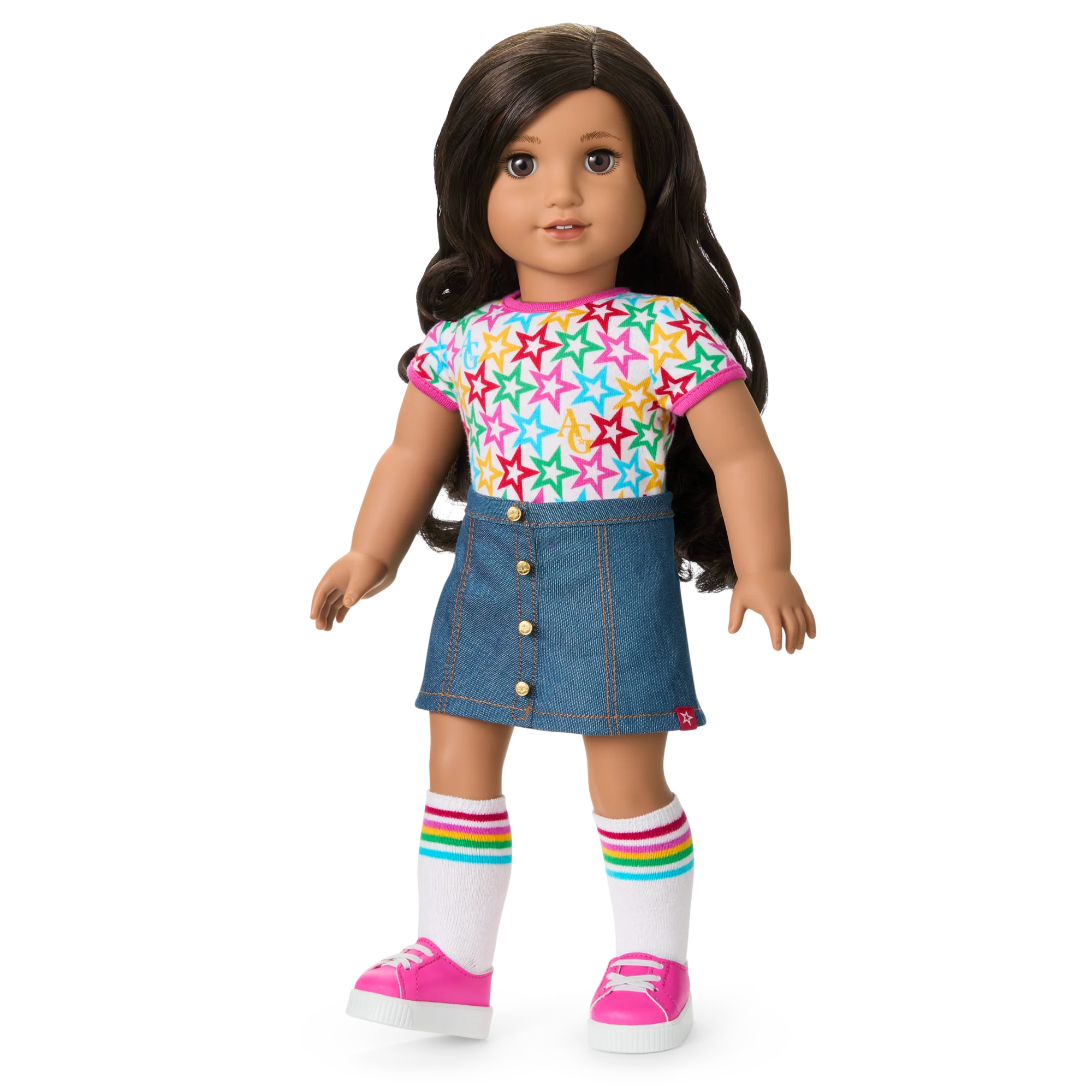Truly Me™ 18-inch Doll #108 with curly black-brown hair 9 Truly Me™ 18-inch Doll #108 with curly black-brown hair