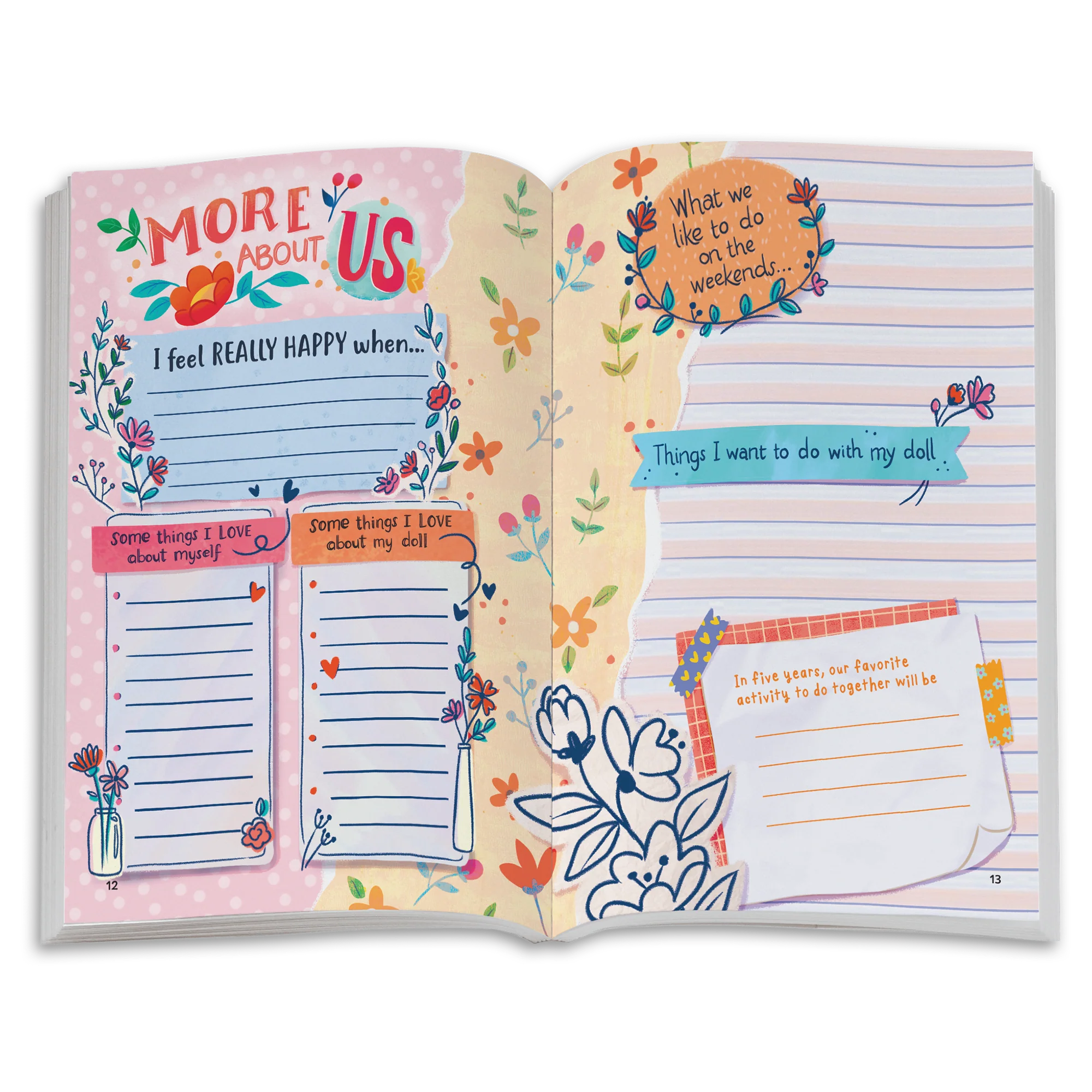 Truly Me™ 18-inch Doll #127 with curly dark-brown hair