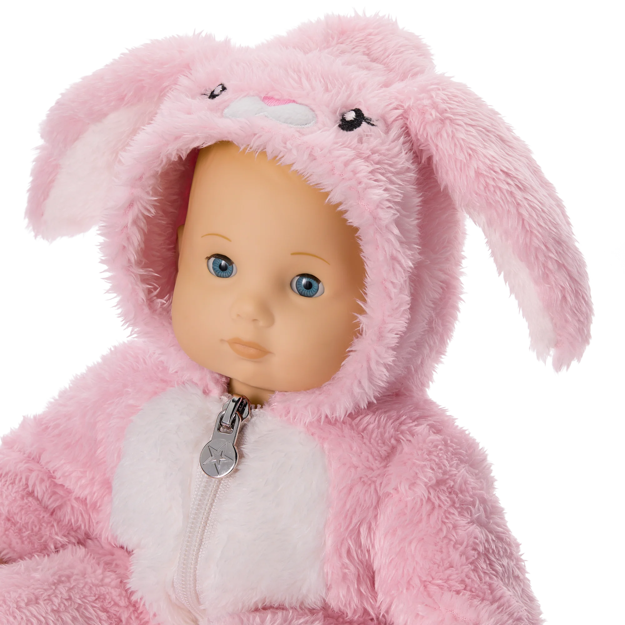 Playful Pink Bunny One-Piece Outfit for Bitty Baby® Dolls 5 Playful Pink Bunny One-Piece Outfit for Bitty Baby® Dolls