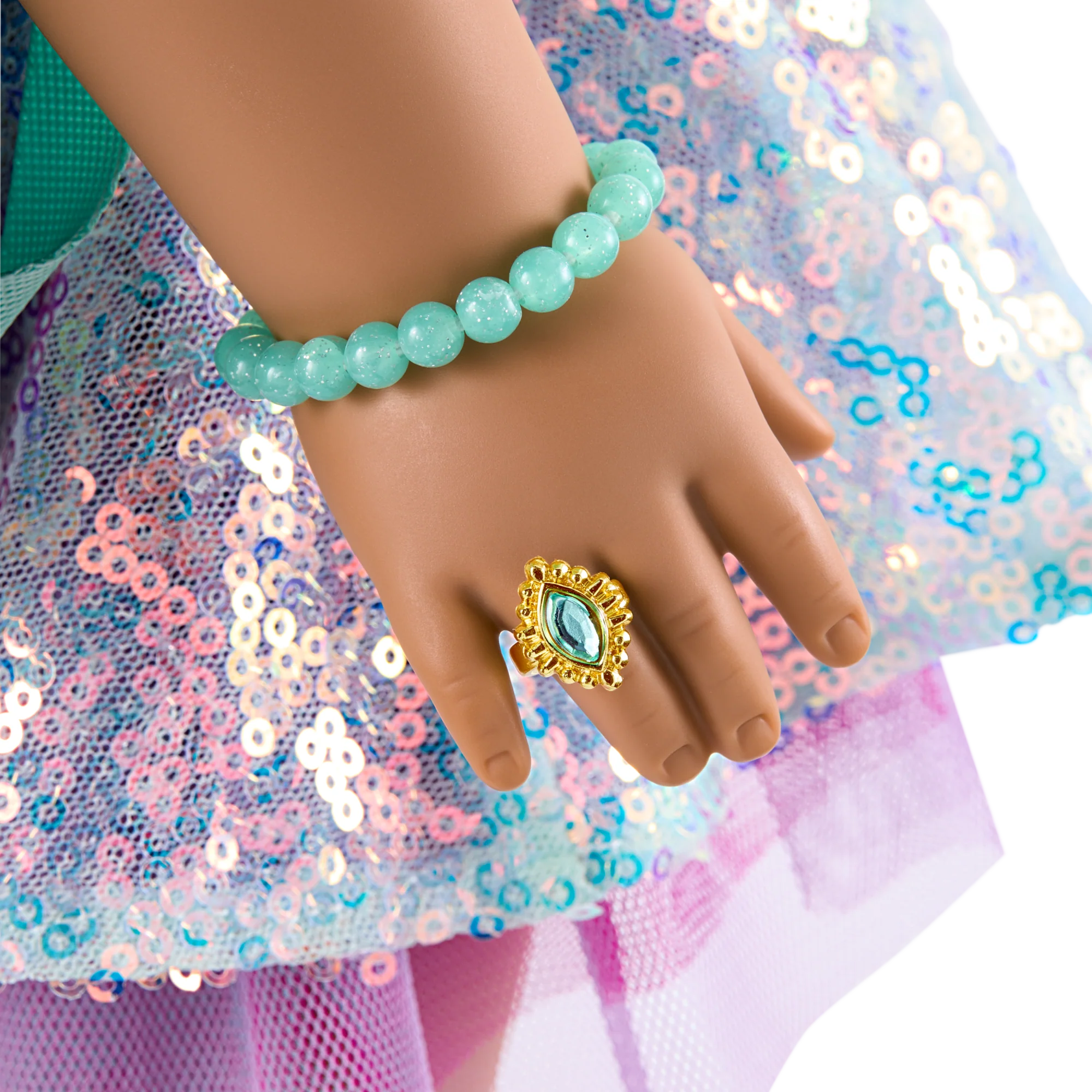 Shimmering Sea Turtle Backpack & Accessory Set for 18-inch Dolls