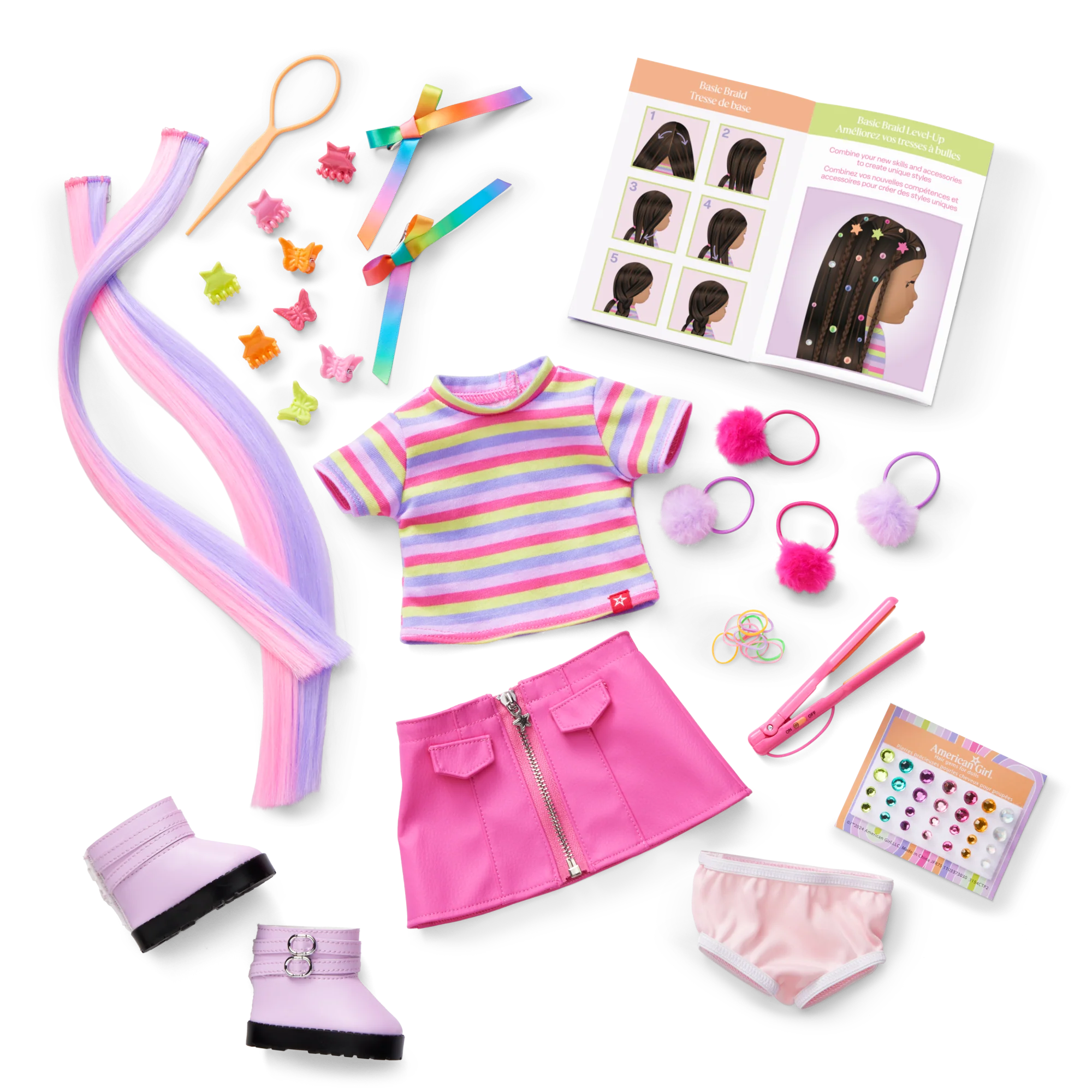 Long Hair Looks™ by Truly Me™ 18-inch Doll #134 & hair accessories 3 Long Hair Looks™ by Truly Me™ 18-inch Doll #134 & hair accessories