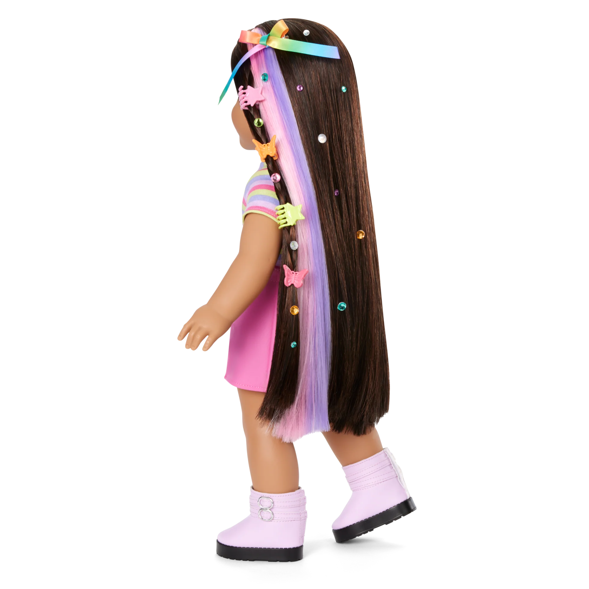 Long Hair Looks™ by Truly Me™ 18-inch Doll #134 & hair accessories 6 Long Hair Looks™ by Truly Me™ 18-inch Doll #134 & hair accessories