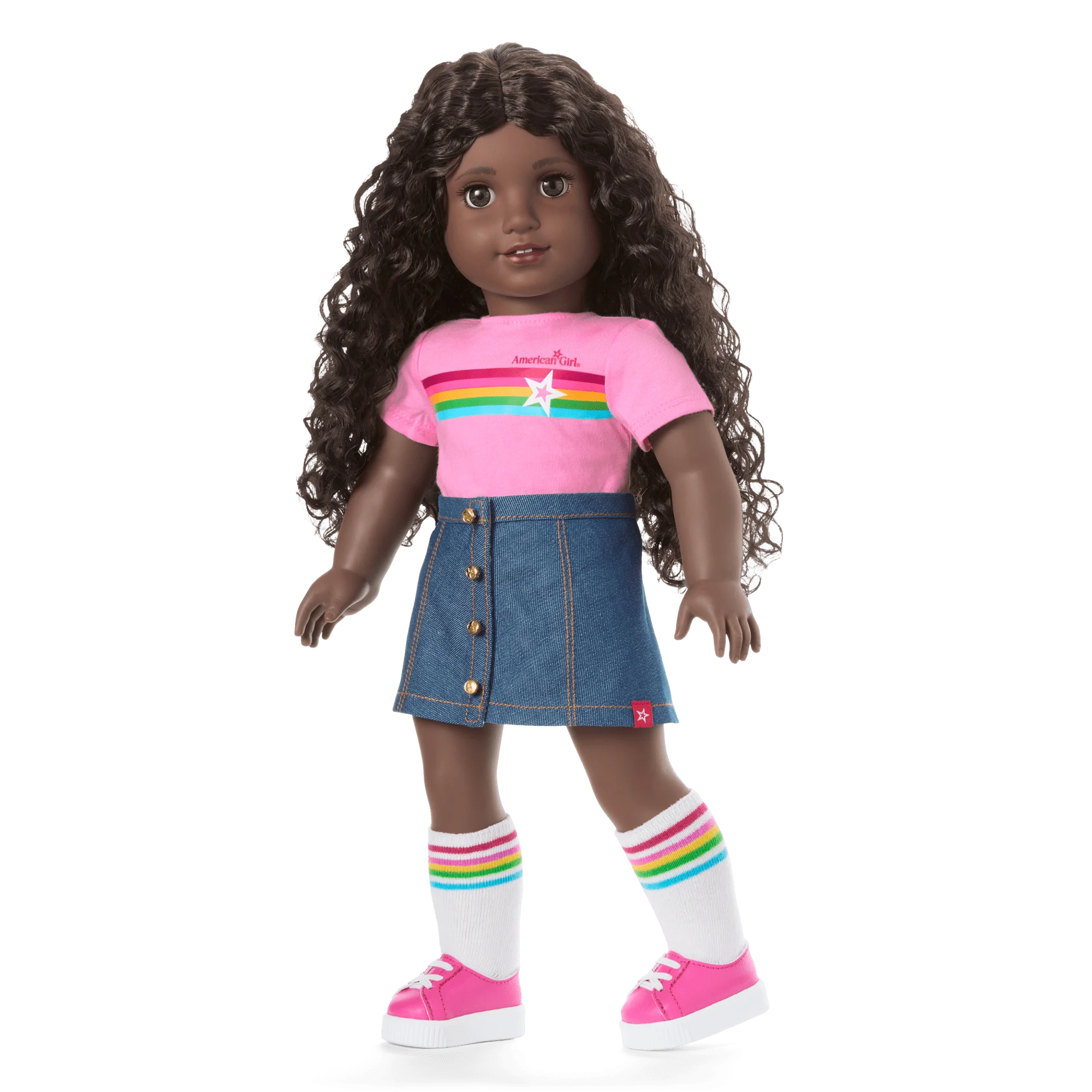 Truly Me™ 18-inch Doll #127 with curly dark-brown hair 11 Truly Me™ 18-inch Doll #127 with curly dark-brown hair